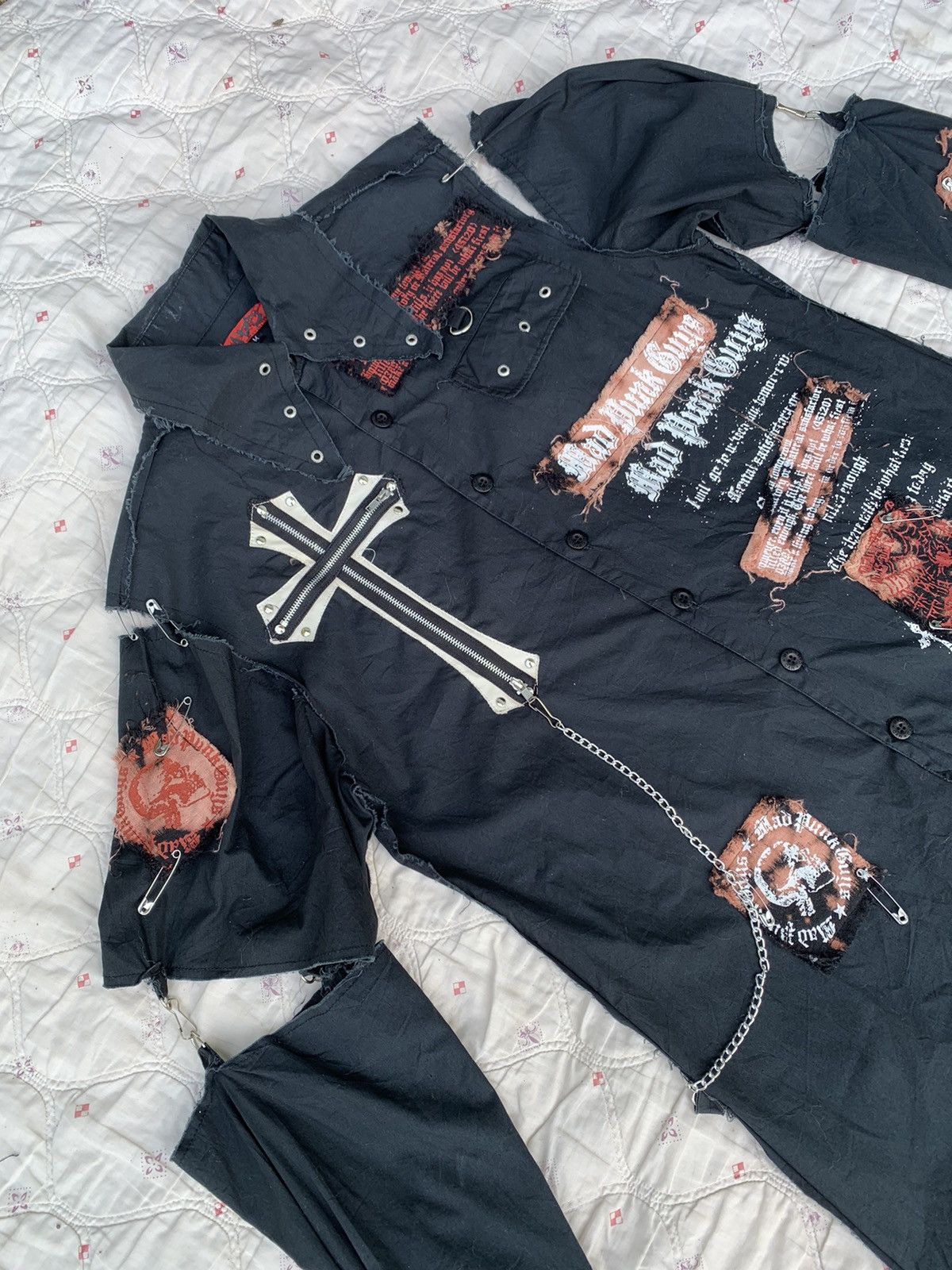 Japanese Brand SHIRT PUNKS MAD Size US M / EU 48-50 / 2 - 5 Thumbnail