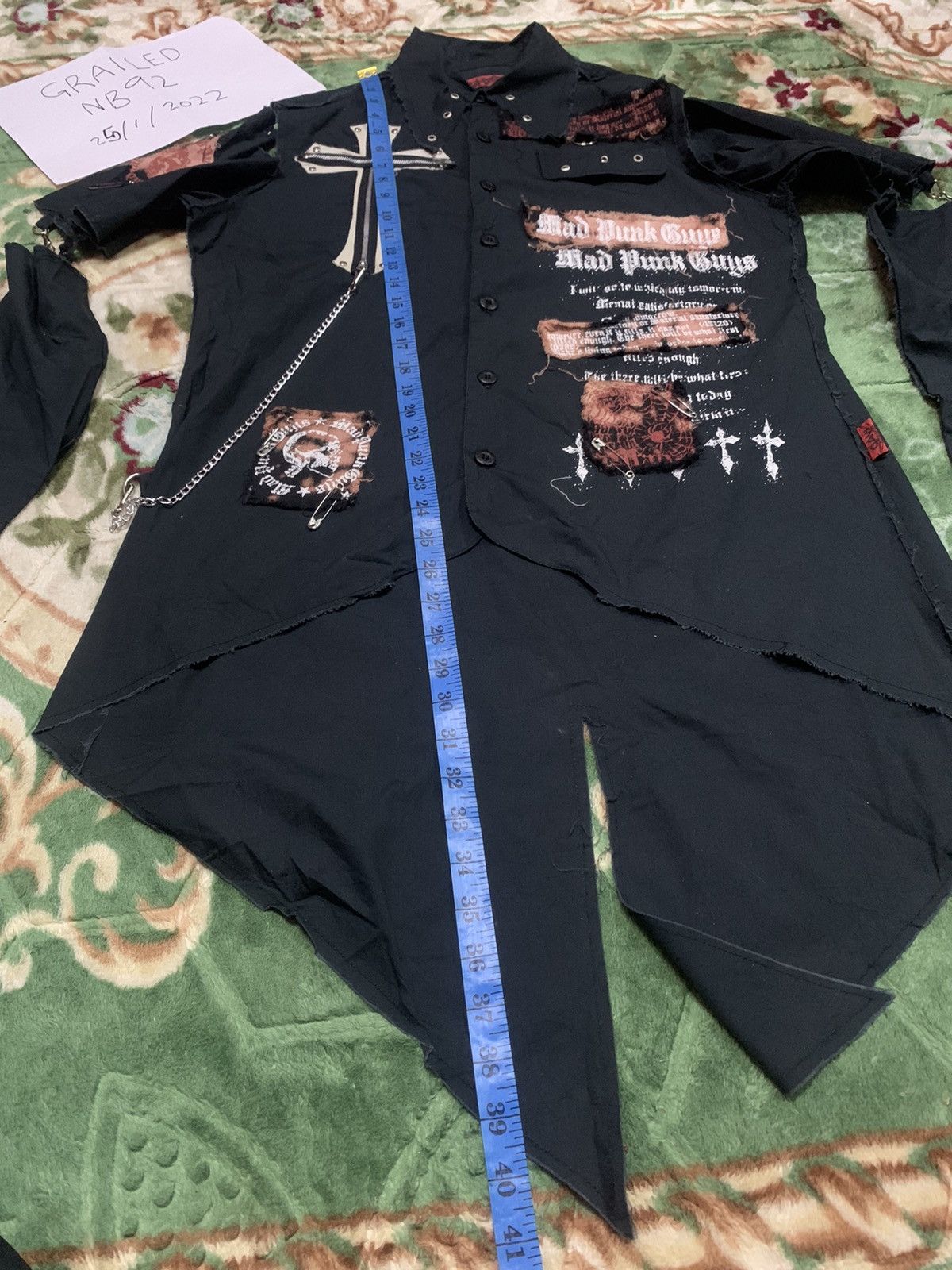 Japanese Brand SHIRT PUNKS MAD Size US M / EU 48-50 / 2 - 18 Thumbnail
