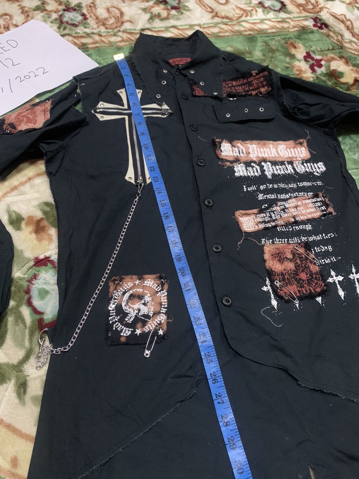 Japanese Brand SHIRT PUNKS MAD Size US M / EU 48-50 / 2 - 17 Thumbnail