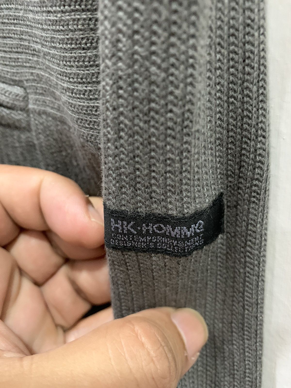Hiroko Koshino Homme × Japanese Brand × Vintage HIROKO KOSHINO HOMME Sweatshirts Size L Size US L / EU 52-54 / 3 - 6 Thumbnail
