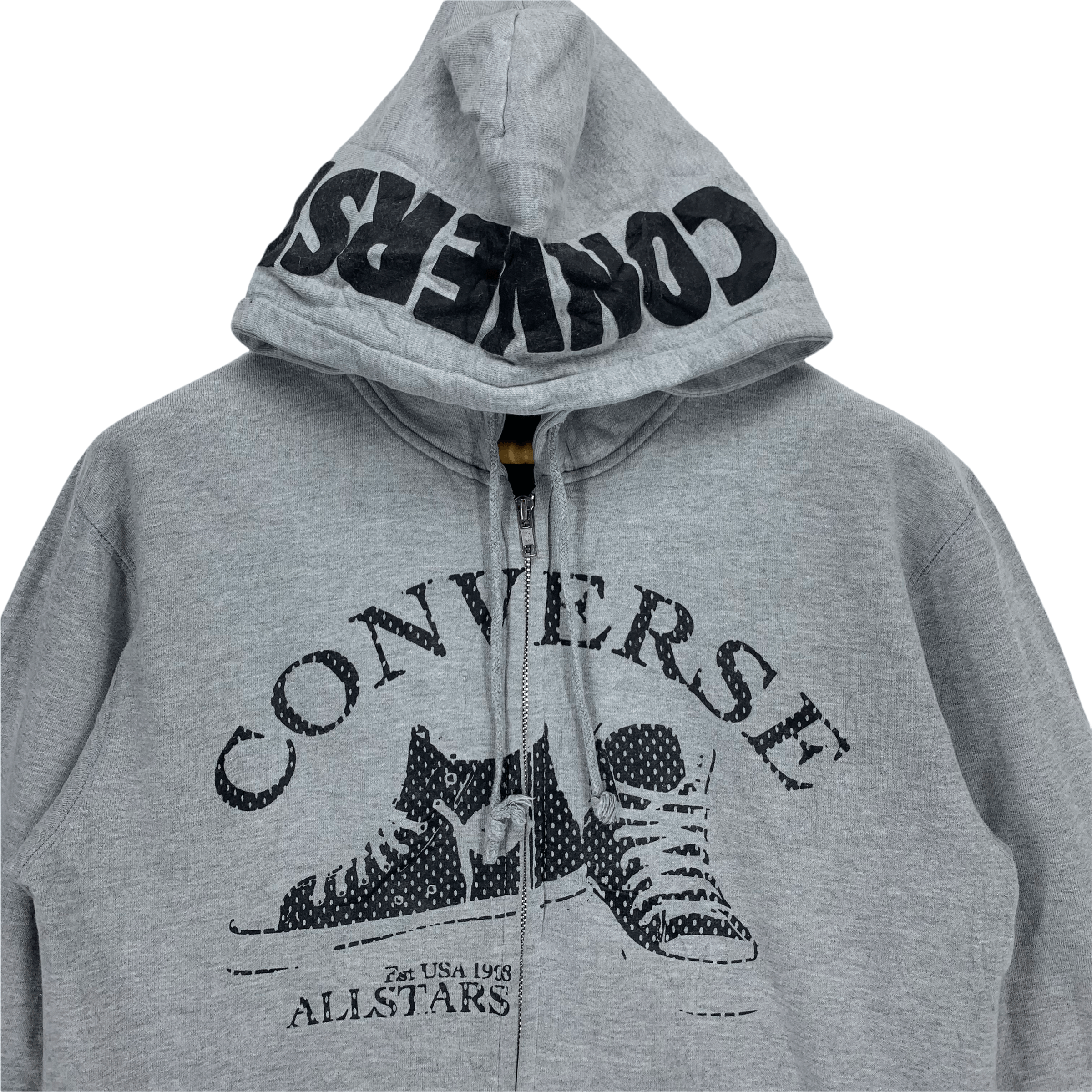 Converse Converse Big Logo Zipper Hoodies #3448-122 Size US M / EU 48-50 / 2 - 2 Thumbnail
