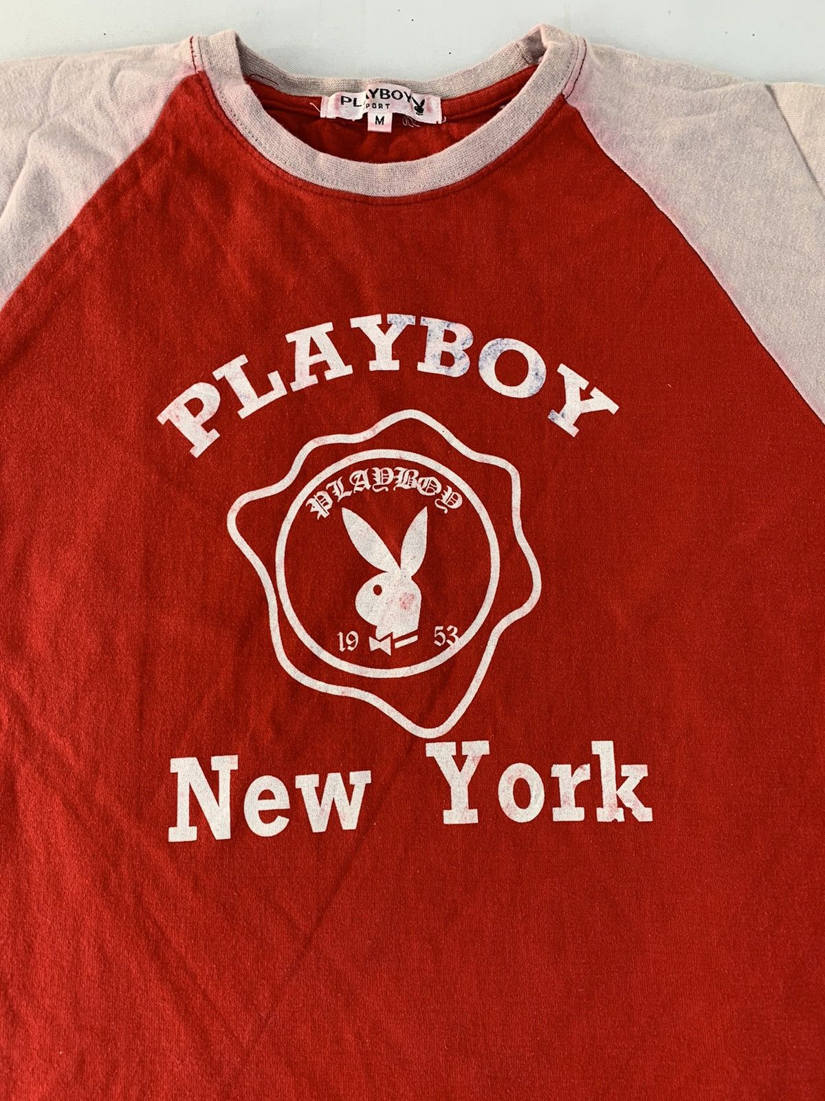 Playboy Hype Playboy Sport New York Big Logo Raglan Printed Tee Size S / US 4 / IT 40 - 3 Thumbnail