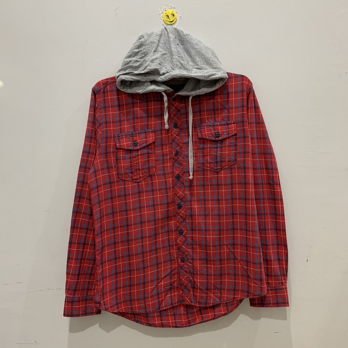 Cotton On × Flannel × Japanese Brand COTTON ON Flannel Hoodie Size L Size US L / EU 52-54 / 3 - 1 Thumbnail