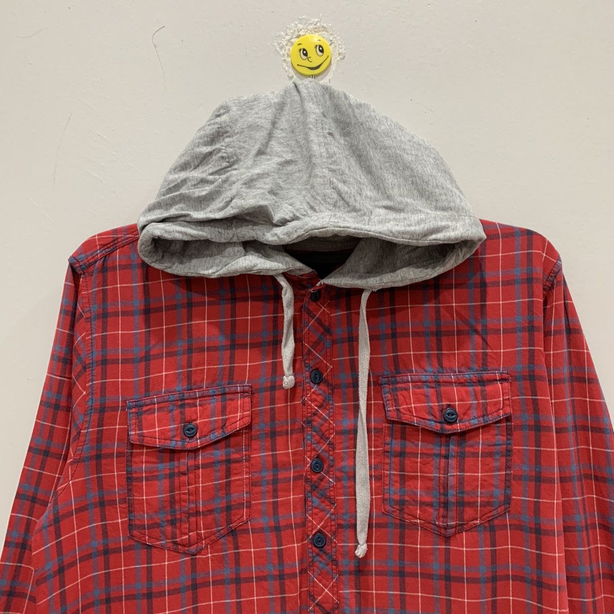 Cotton On × Flannel × Japanese Brand COTTON ON Flannel Hoodie Size L Size US L / EU 52-54 / 3 - 2 Thumbnail
