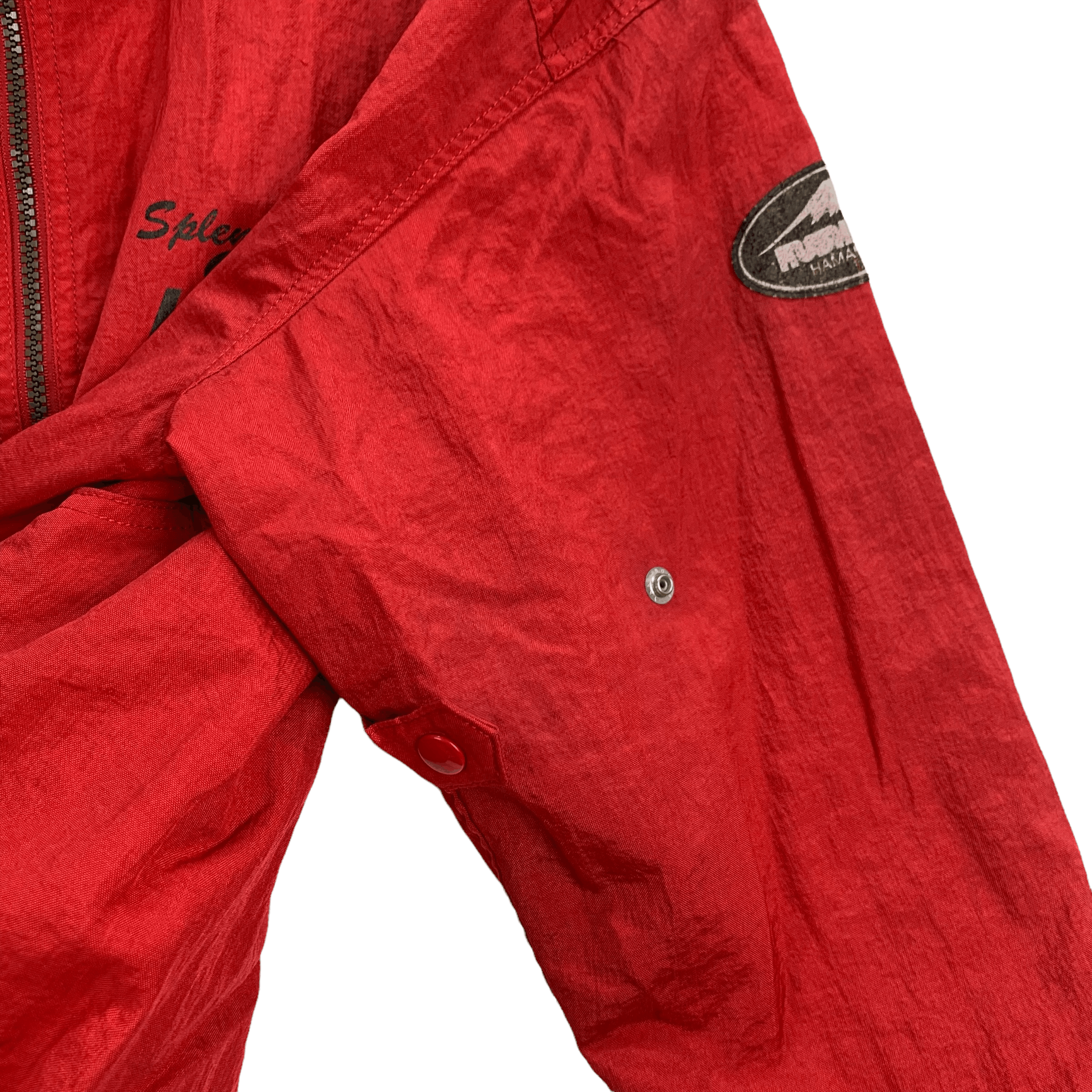 Japanese Brand KUSHITANI HAMAMATSU Medicine Red Jacket #3987-138 Size US M / EU 48-50 / 2 - 7 Thumbnail