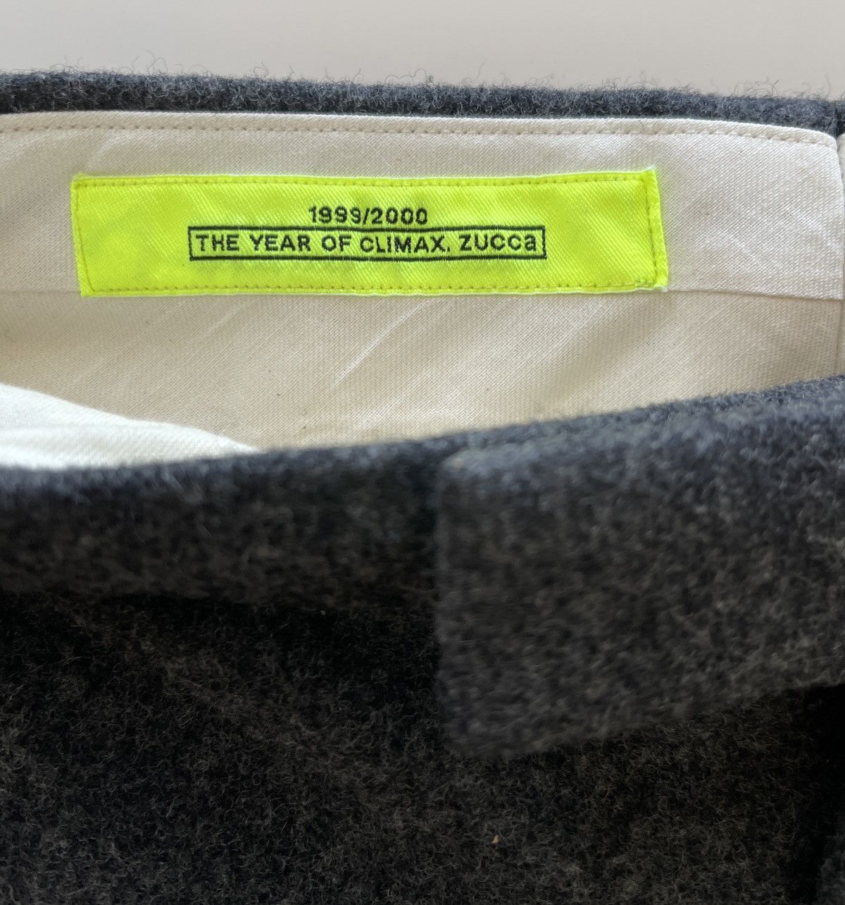 Issey Miyake 1999/2000 Zucca Wool Flare Trousers Pants Size US 28 / EU 44 - 6 Thumbnail