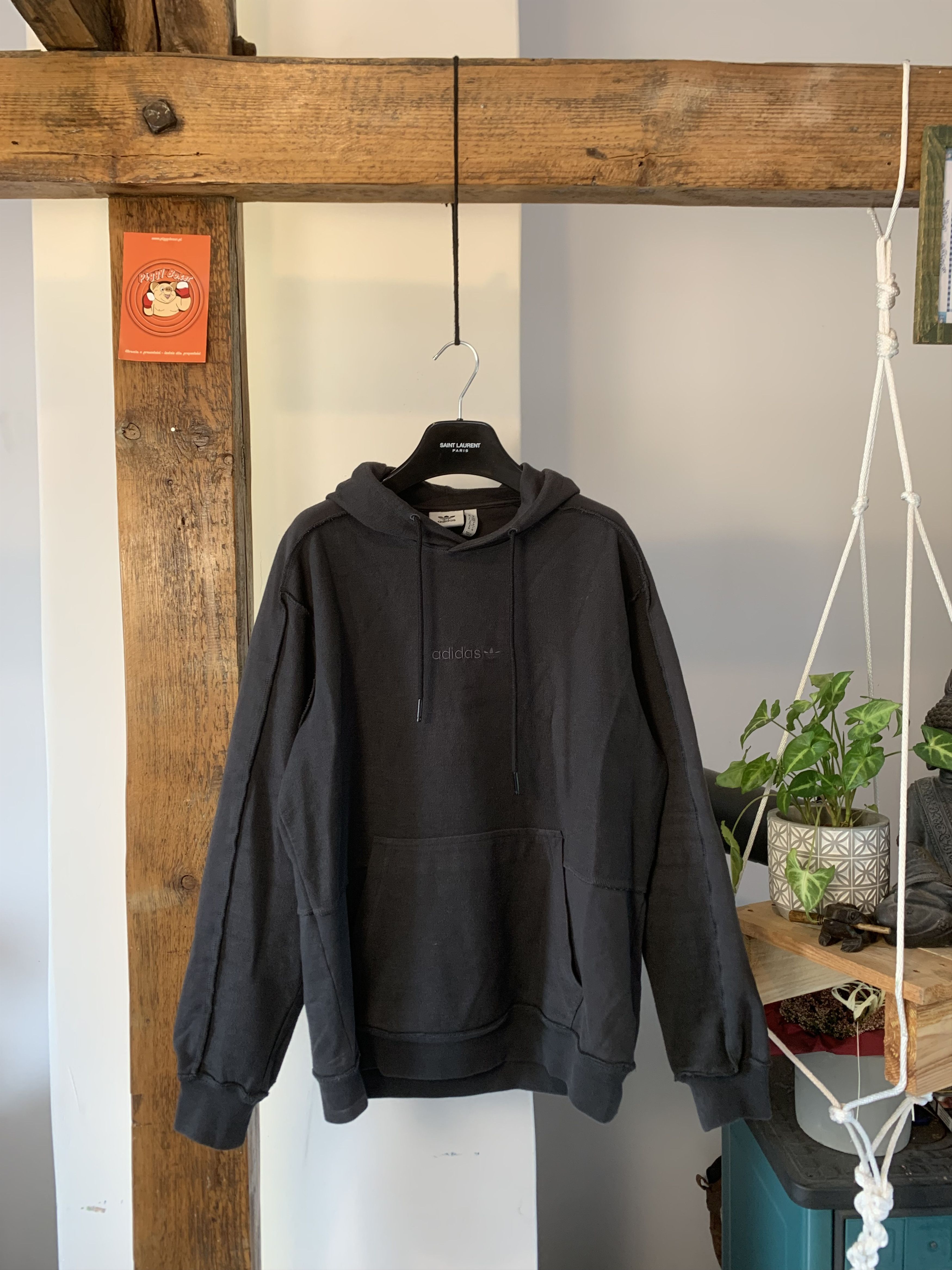 Adidas Adidas Textures Pack Reverse Stitched Hoodie Size US M / EU 48-50 / 2 - 1 Thumbnail