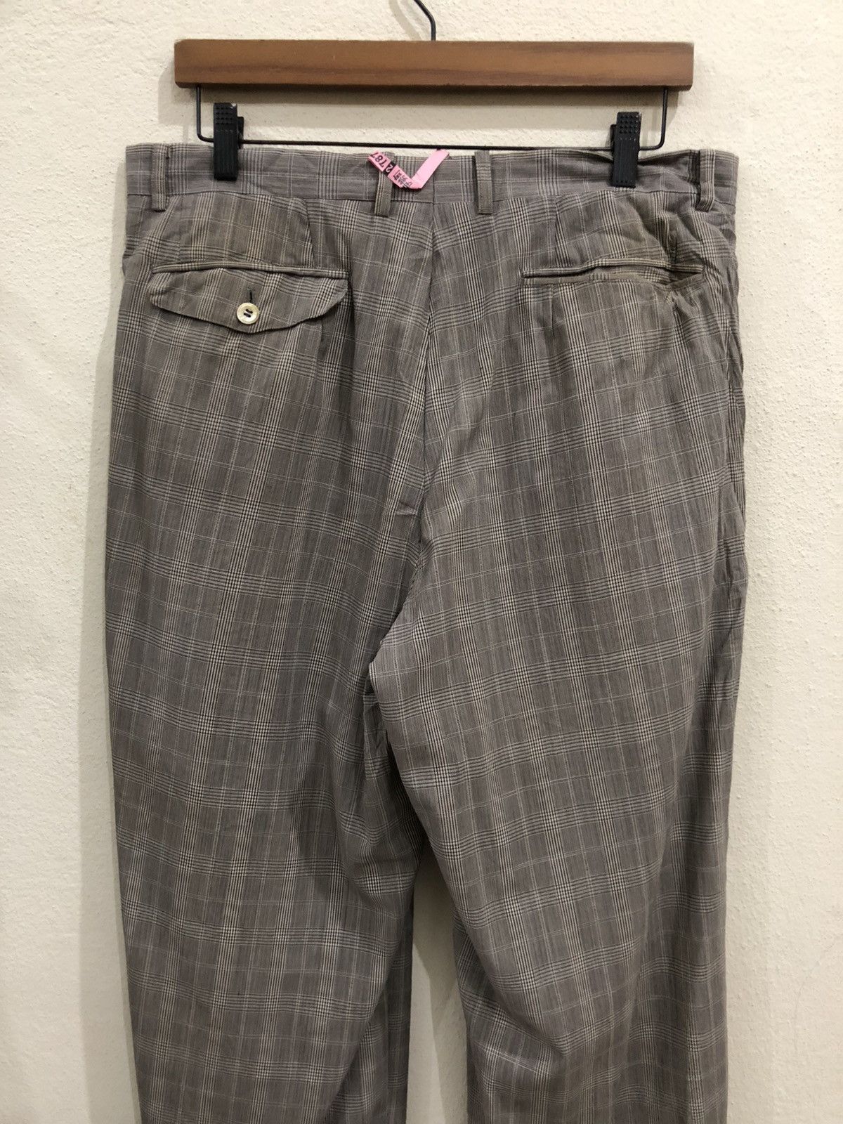 Playboy Vintage Playboy Rabbit Head Plaid Tartan Pant Size US 34 / EU 50 - 6 Thumbnail