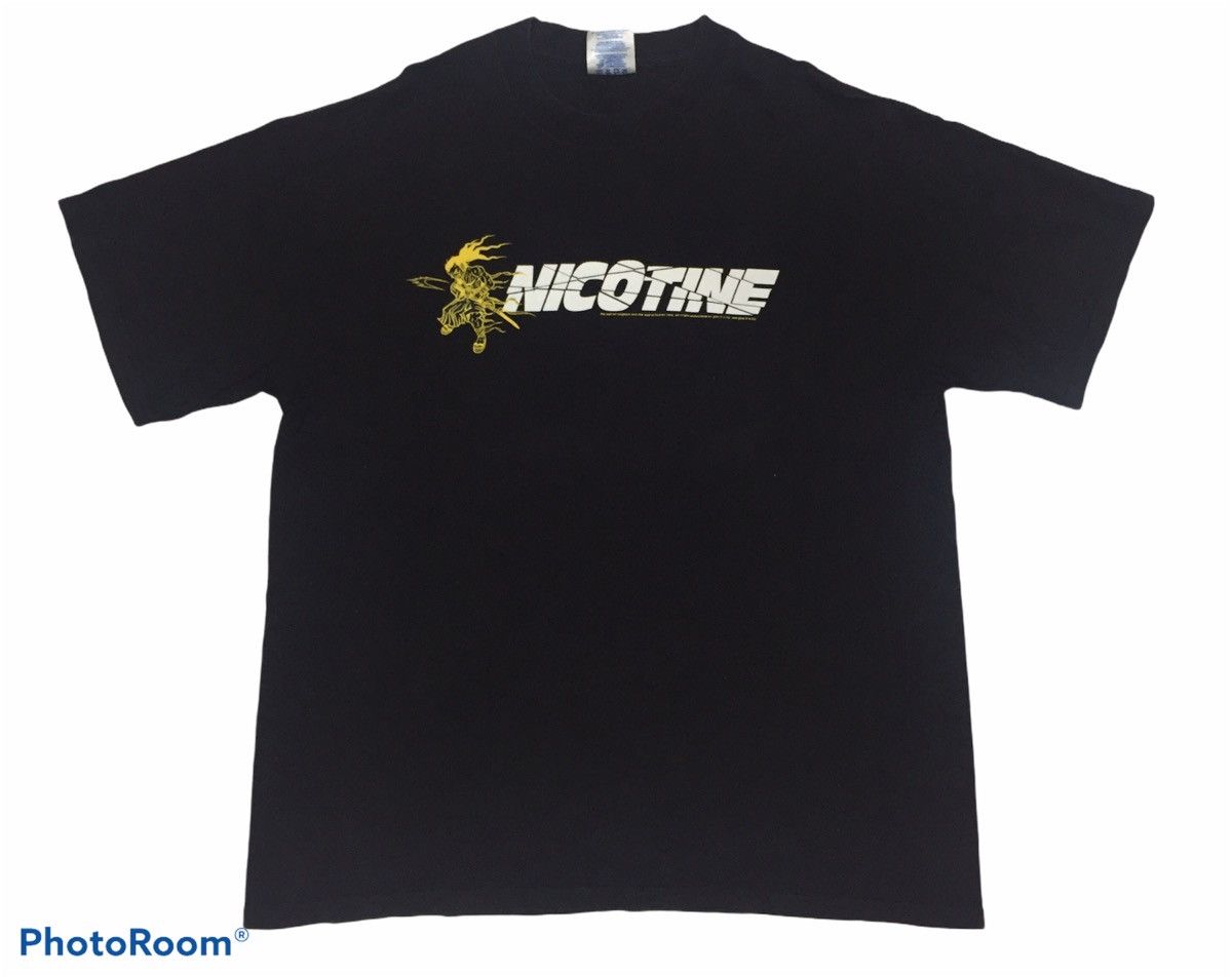 Band Tees Vintage Nicotine band school of liberty Japan hardcore punk Size US L / EU 52-54 / 3 - 1 Thumbnail