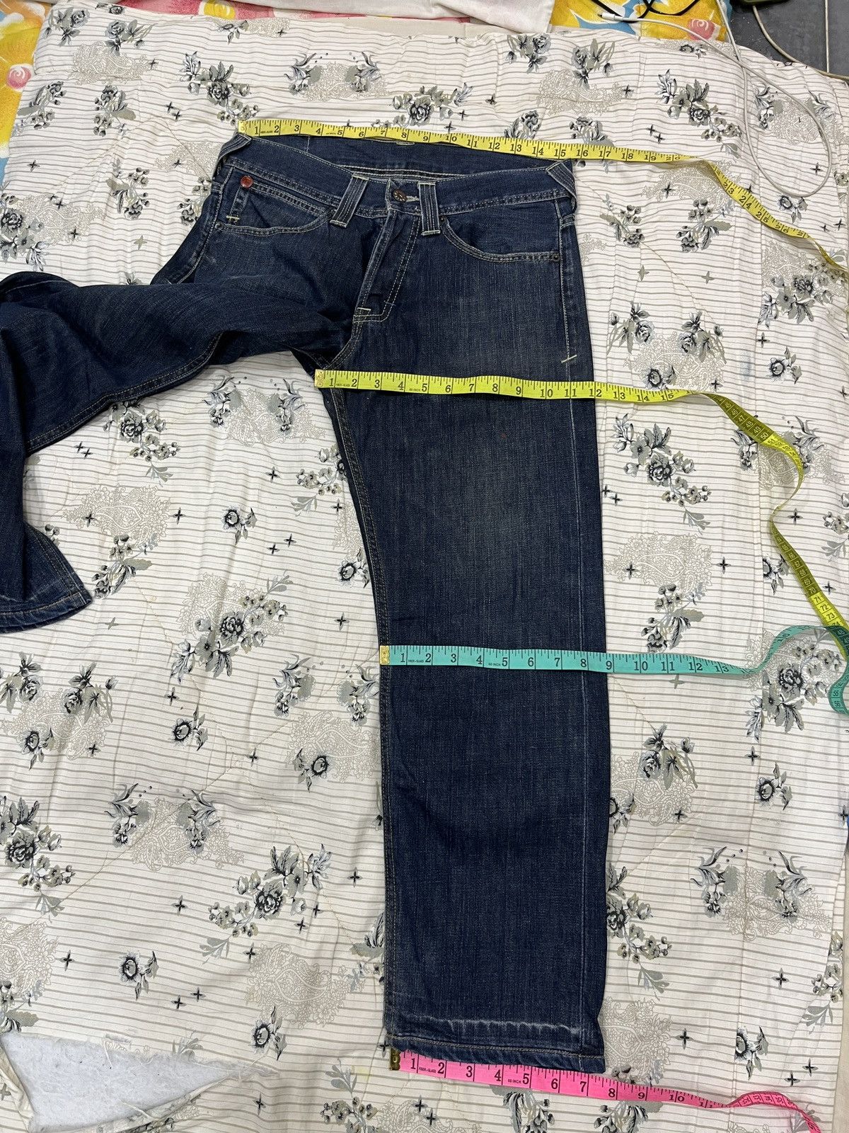 Evisu × Puma (Mmm)🔥STEALS🔥 EVISU X PUMA HYPEBEAST DENIM Size US 31 - 17 Thumbnail