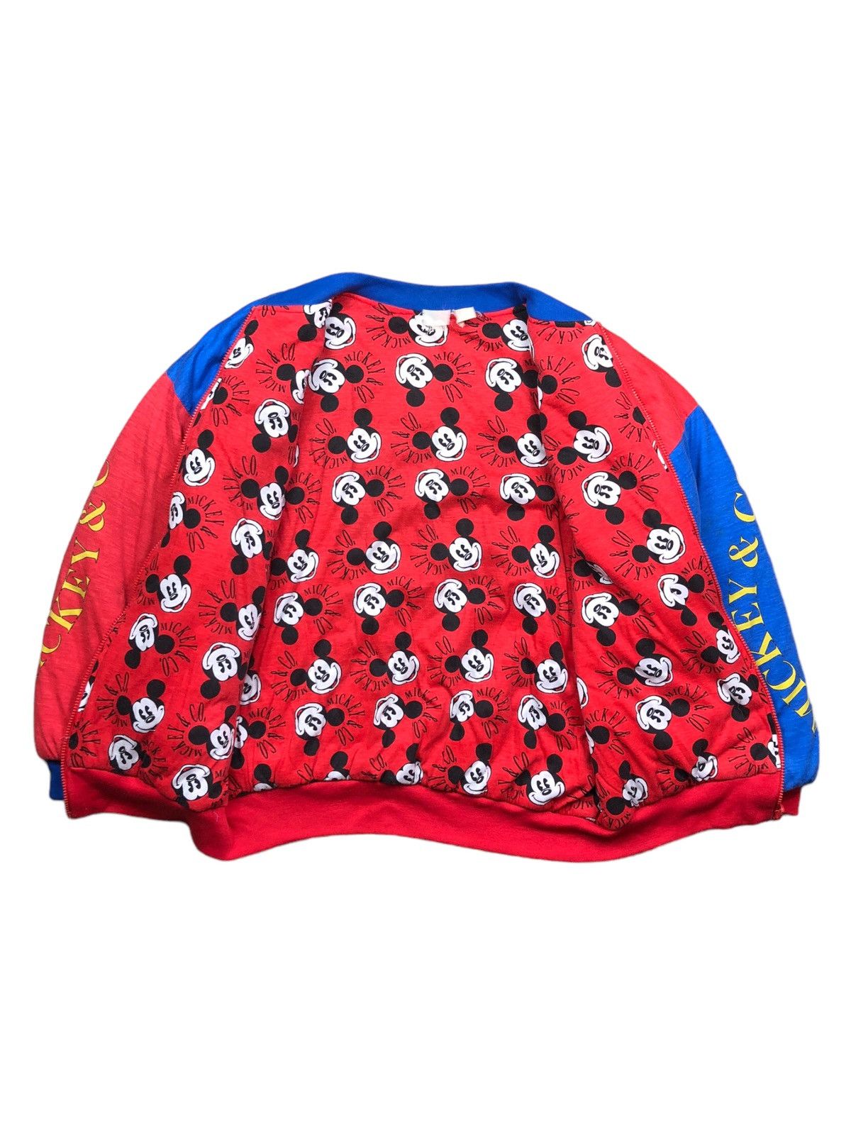 Mickey & Co. VTG DISNEY MICKEY MOUSE REVERSIBLE JACKET BY DONNKENNY Size US XL / EU 56 / 4 - 13 Thumbnail