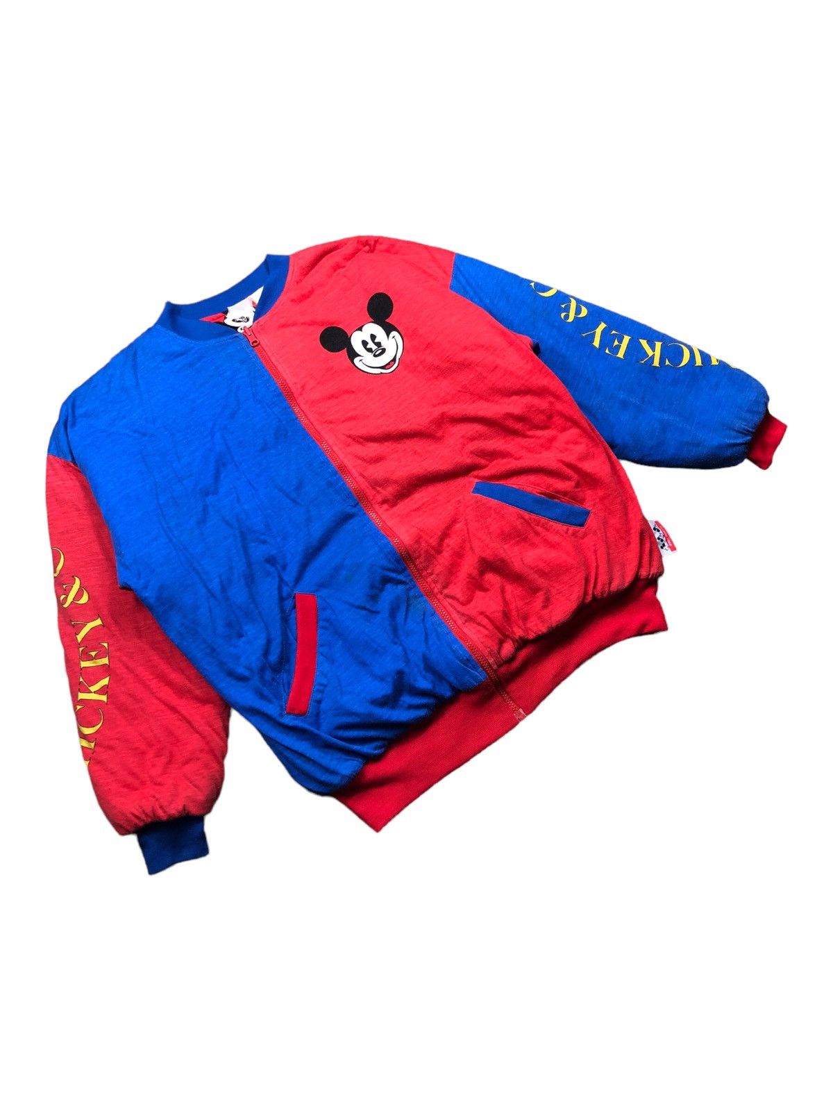 Mickey & Co. VTG DISNEY MICKEY MOUSE REVERSIBLE JACKET BY DONNKENNY Size US XL / EU 56 / 4 - 5 Thumbnail