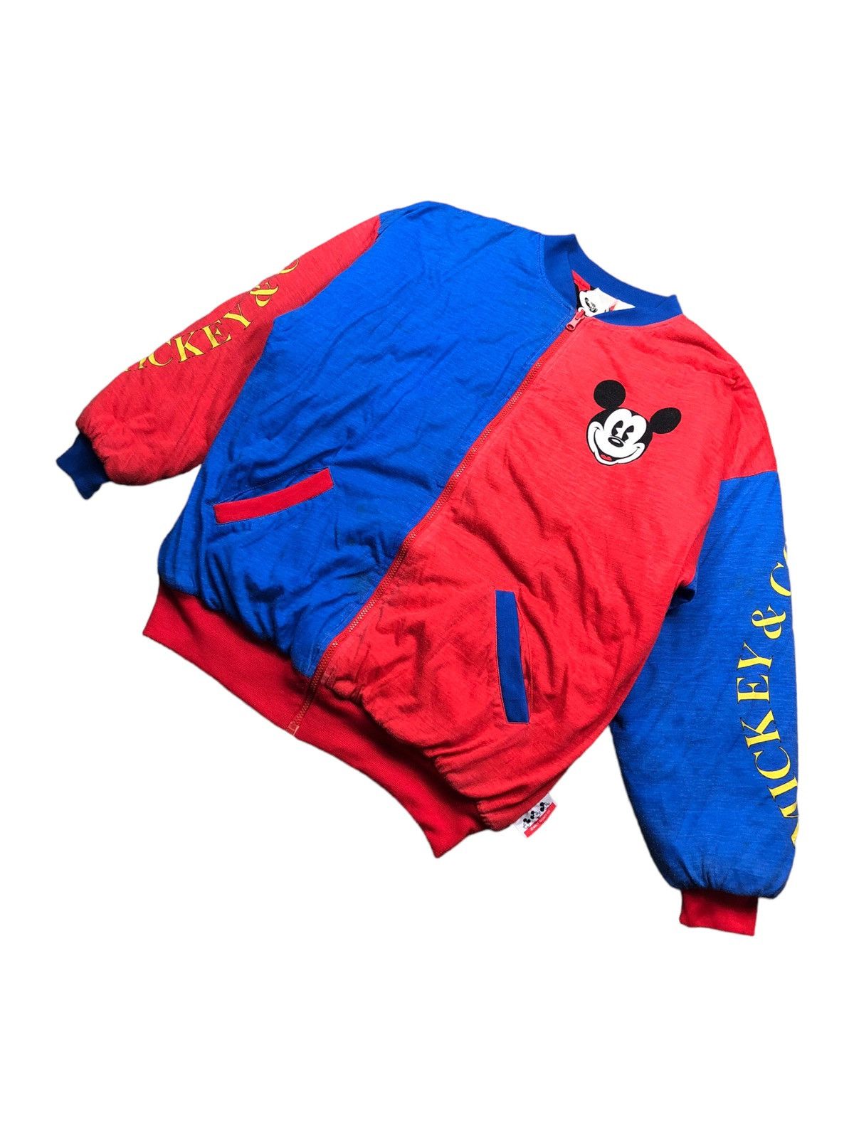 Mickey & Co. VTG DISNEY MICKEY MOUSE REVERSIBLE JACKET BY DONNKENNY Size US XL / EU 56 / 4 - 6 Thumbnail