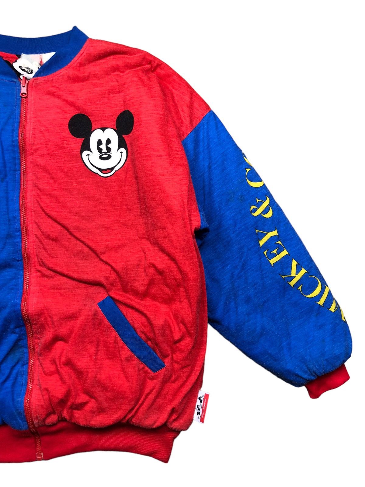 Mickey & Co. VTG DISNEY MICKEY MOUSE REVERSIBLE JACKET BY DONNKENNY Size US XL / EU 56 / 4 - 9 Thumbnail