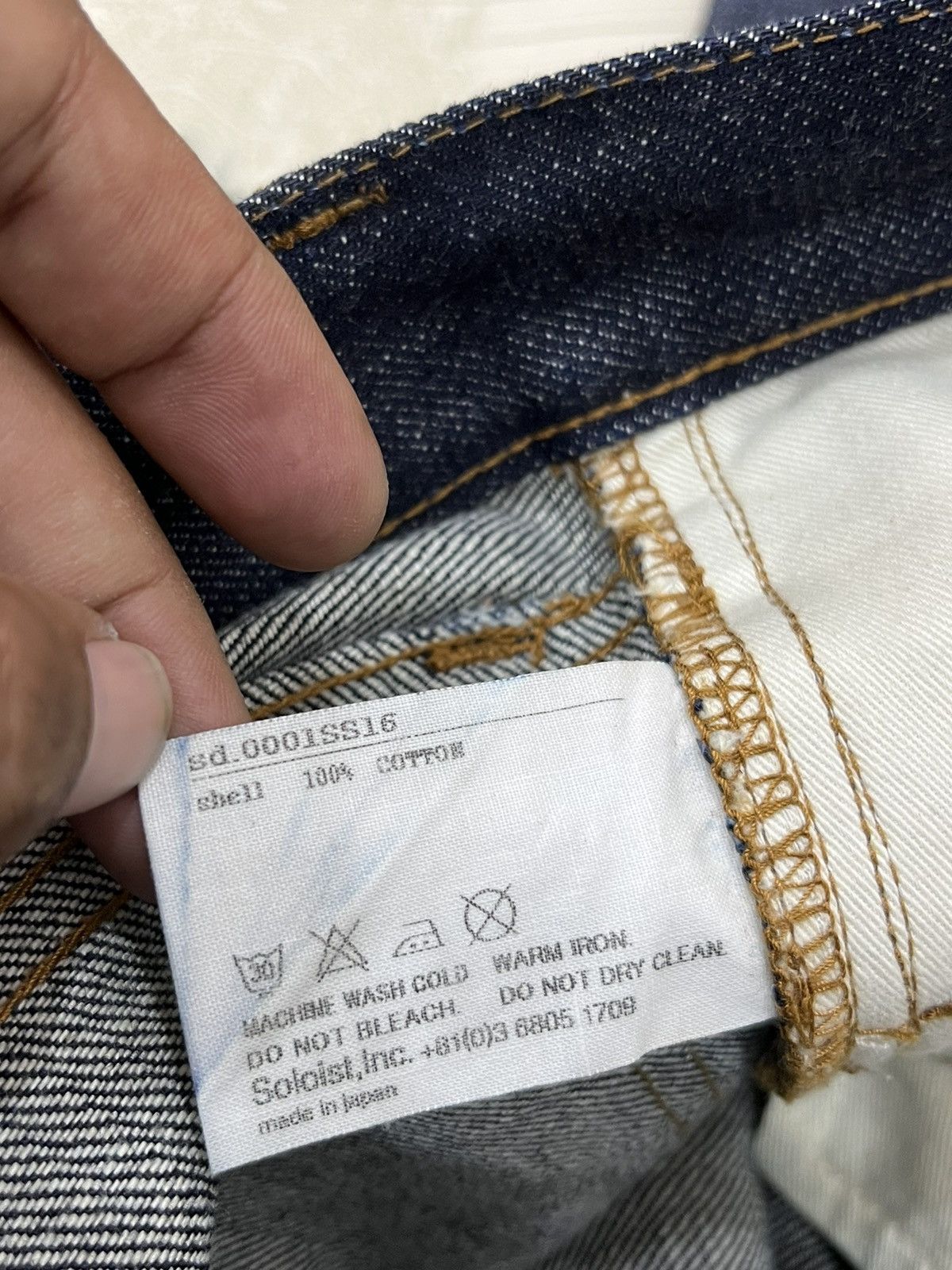 Takahiromiyashita The Soloist. X. TAKAHIROMIYASHITA THE SOLOIST JAPANESE HYPEBEAST DENIM Size US 30 / EU 46 - 9 Thumbnail