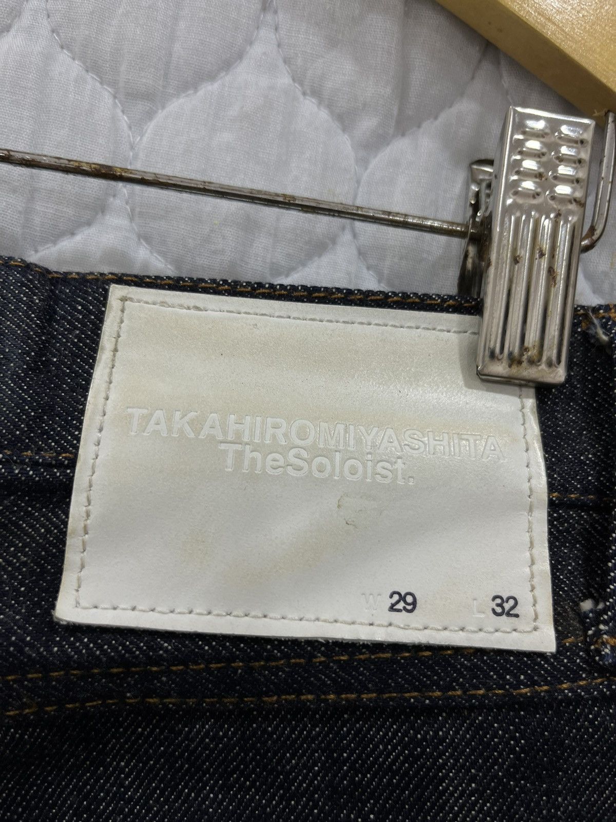 Takahiromiyashita The Soloist. X. TAKAHIROMIYASHITA THE SOLOIST JAPANESE HYPEBEAST DENIM Size US 30 / EU 46 - 7 Thumbnail