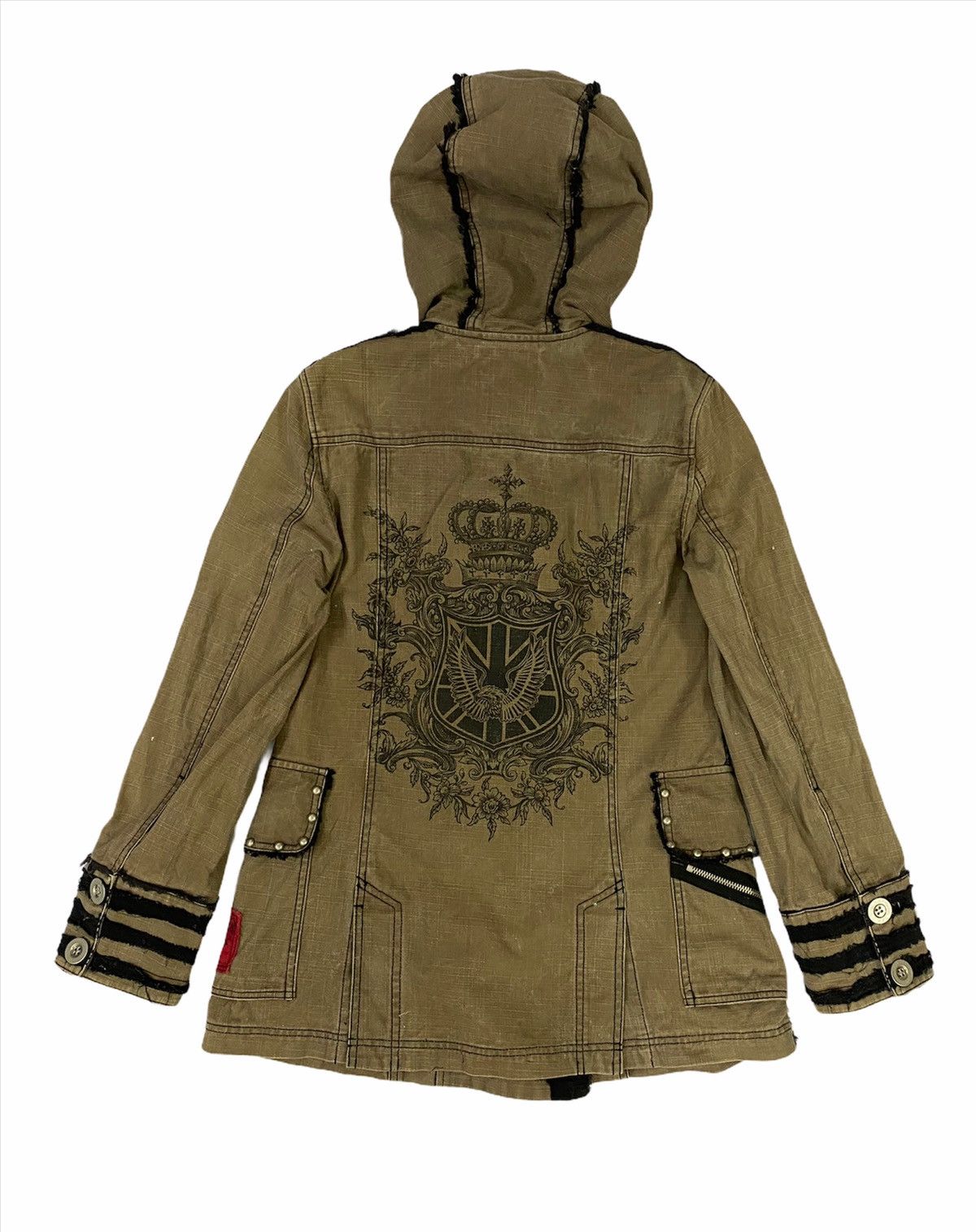 Japanese Brand Seditionaries Algonquins Parkas Jacket Punk Vintage 90’s Size US S / EU 44-46 / 1 - 1 Thumbnail