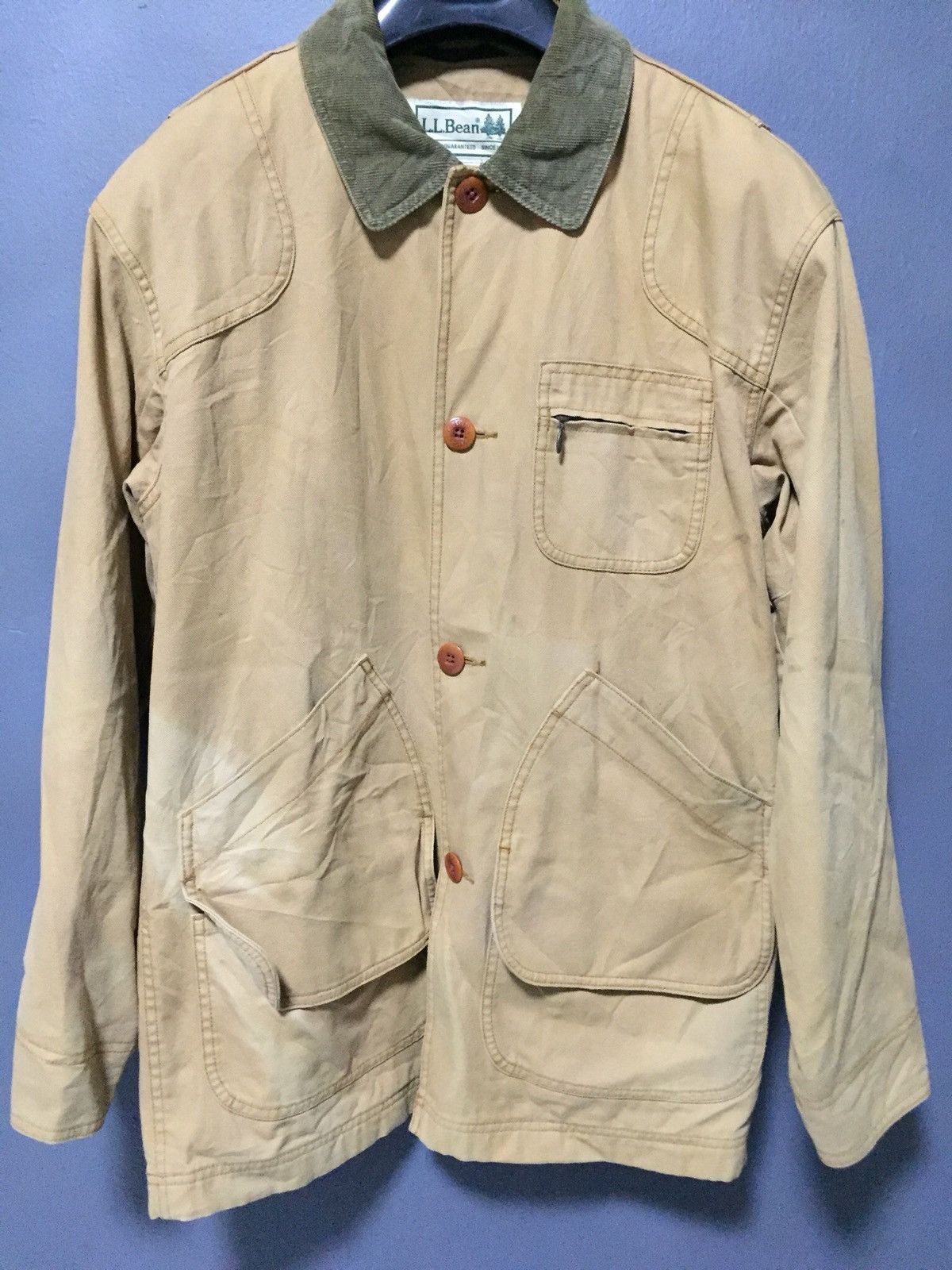 L.L. Bean Vintage L.L Bean Jacket chore Jacket sun faded workwear Size US S / EU 44-46 / 1 - 1 Thumbnail