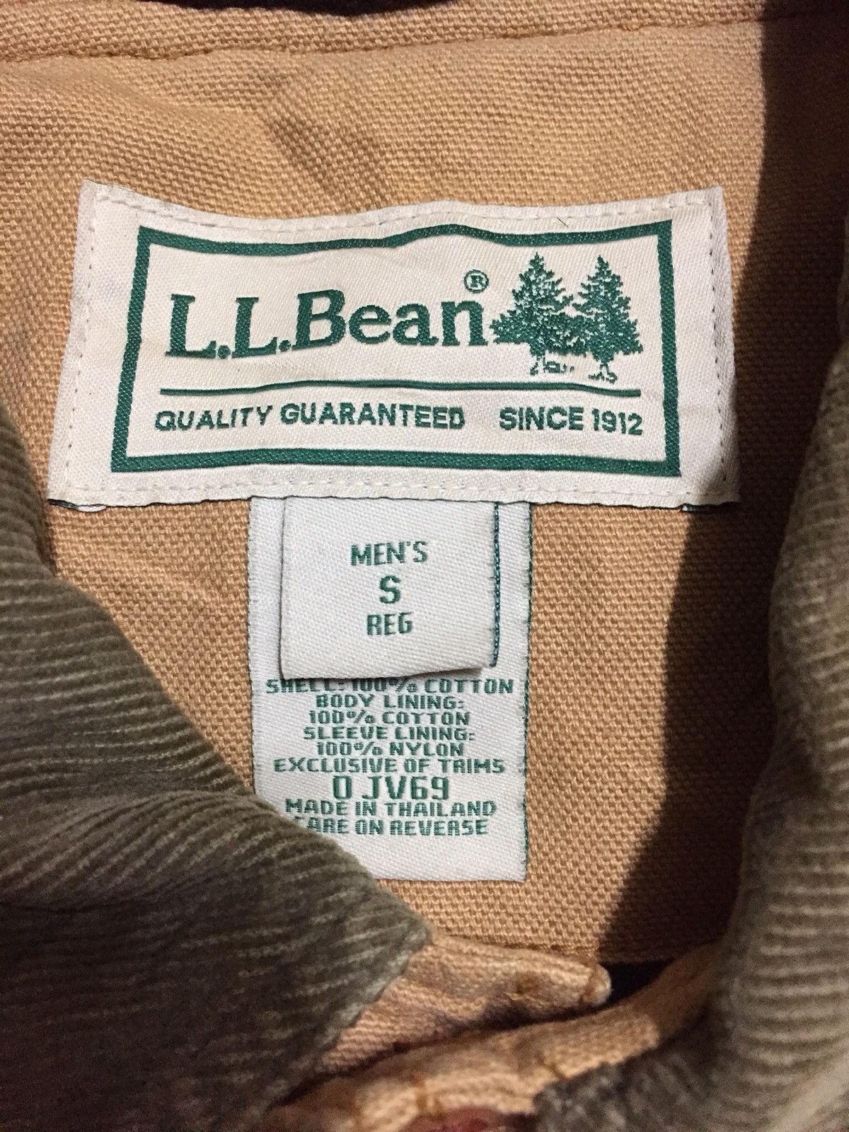 L.L. Bean Vintage L.L Bean Jacket chore Jacket sun faded workwear Size US S / EU 44-46 / 1 - 3 Thumbnail
