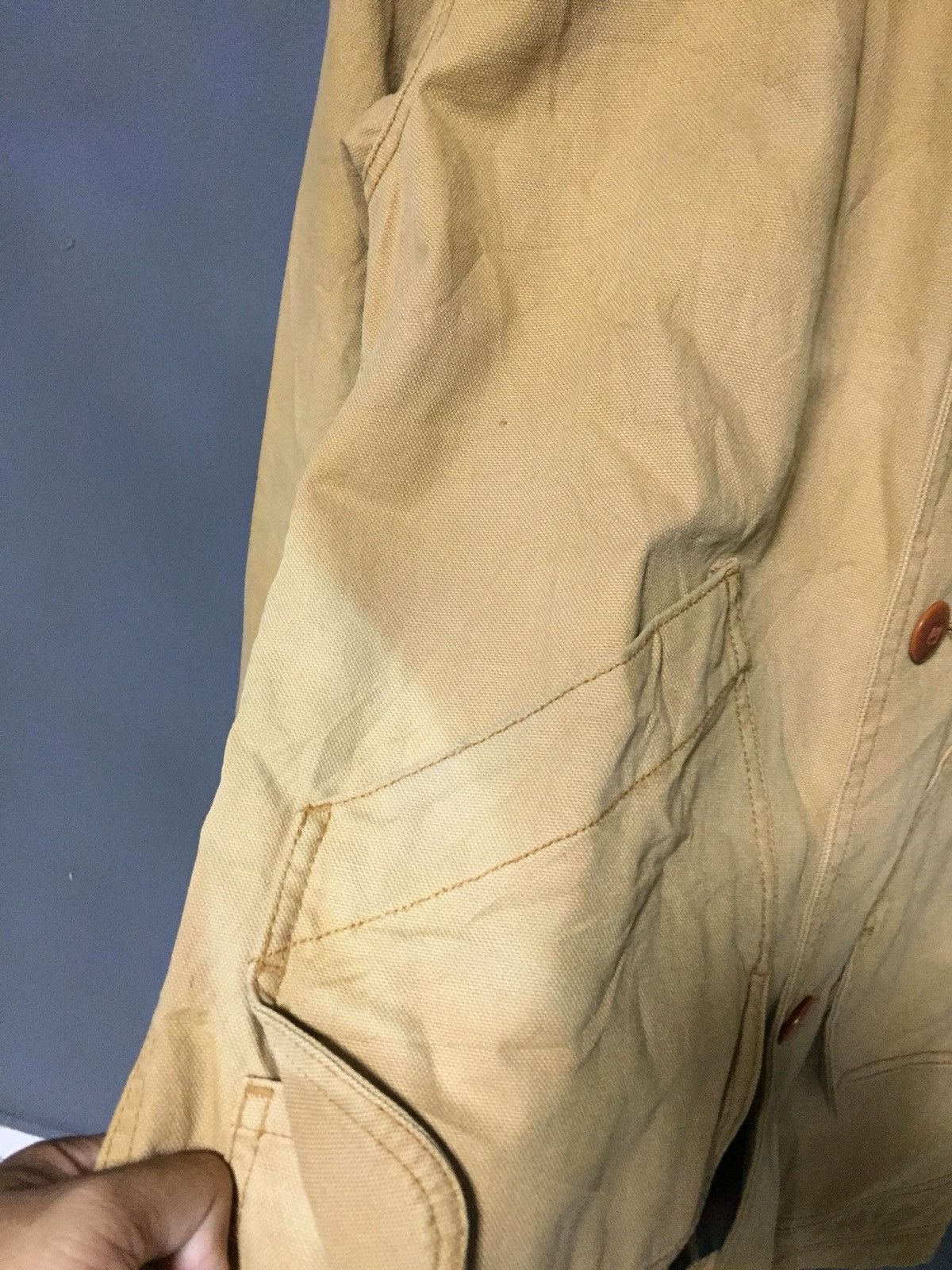 L.L. Bean Vintage L.L Bean Jacket chore Jacket sun faded workwear Size US S / EU 44-46 / 1 - 6 Thumbnail