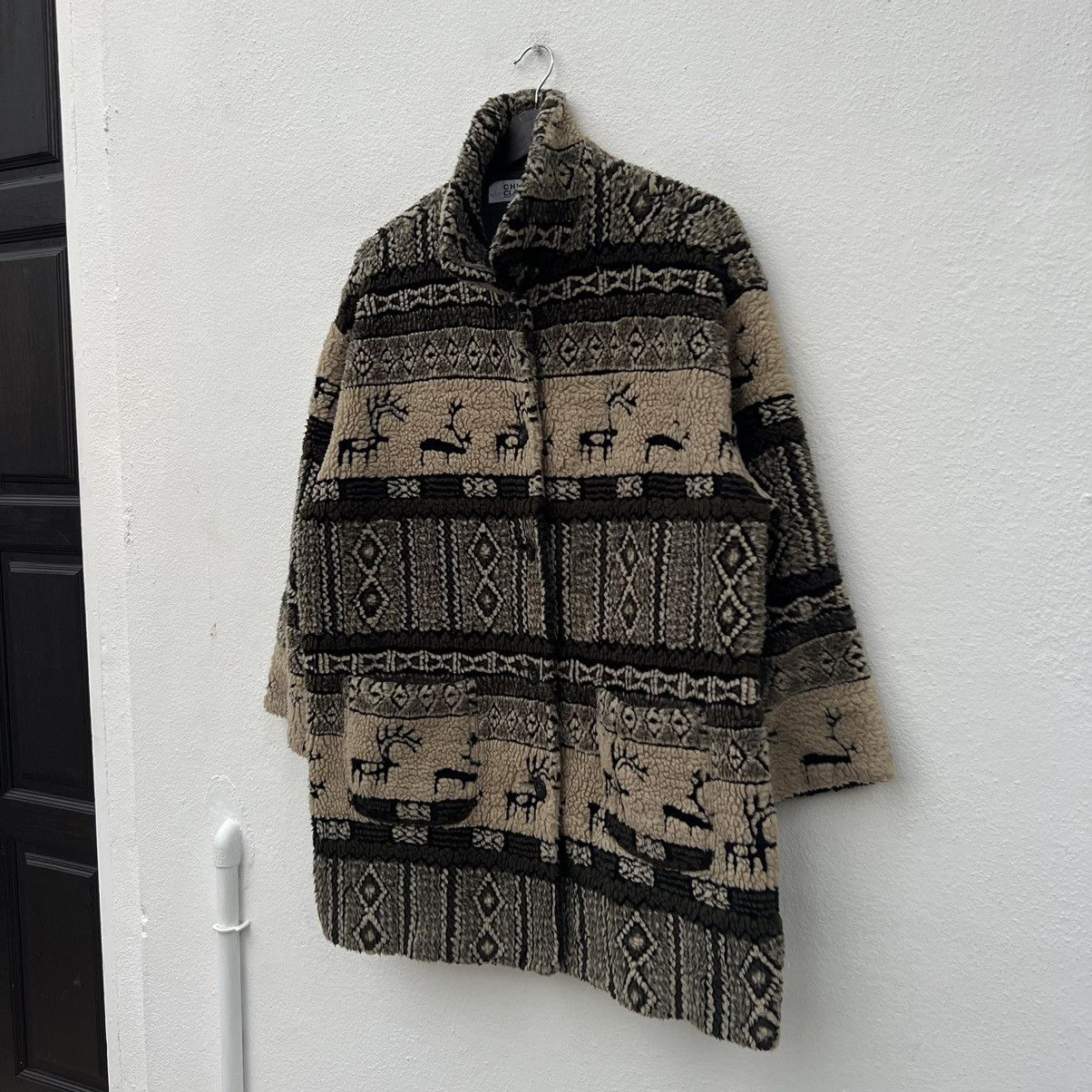 Japanese Brand VINTAGE PRINTED FLEECE JACKET CHIANTI CLASSICO Size US M / EU 48-50 / 2 - 2 Thumbnail