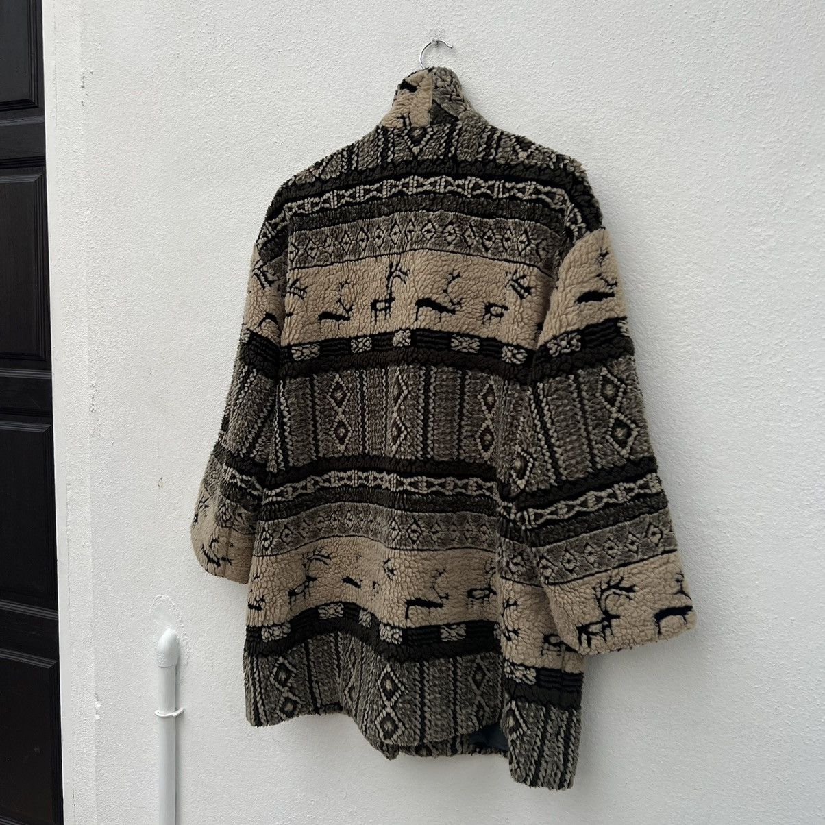 Japanese Brand VINTAGE PRINTED FLEECE JACKET CHIANTI CLASSICO Size US M / EU 48-50 / 2 - 10 Thumbnail