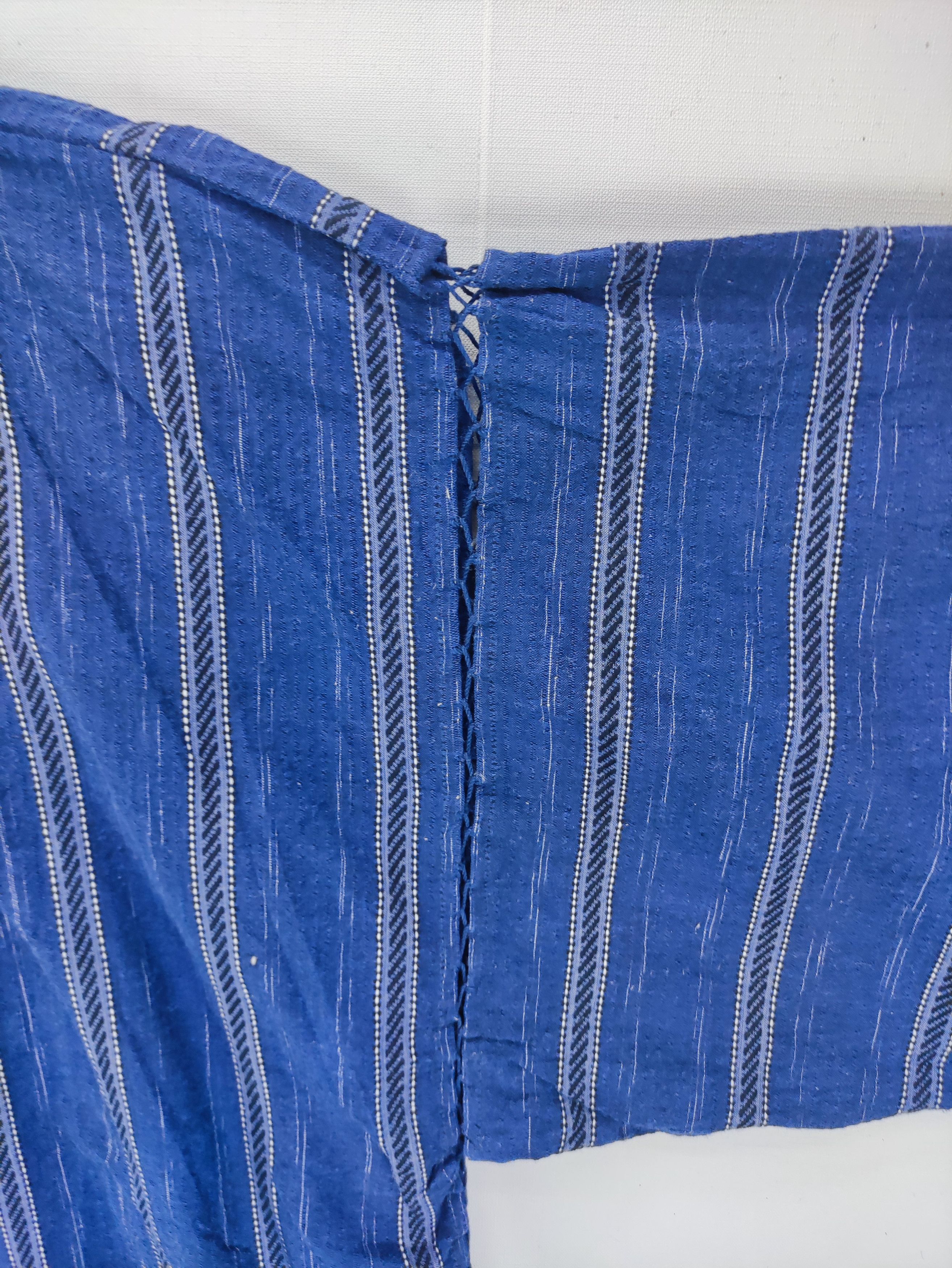 Komono Vintage Japanese kimono Cardigan Striped Size US L / EU 52-54 / 3 - 5 Thumbnail