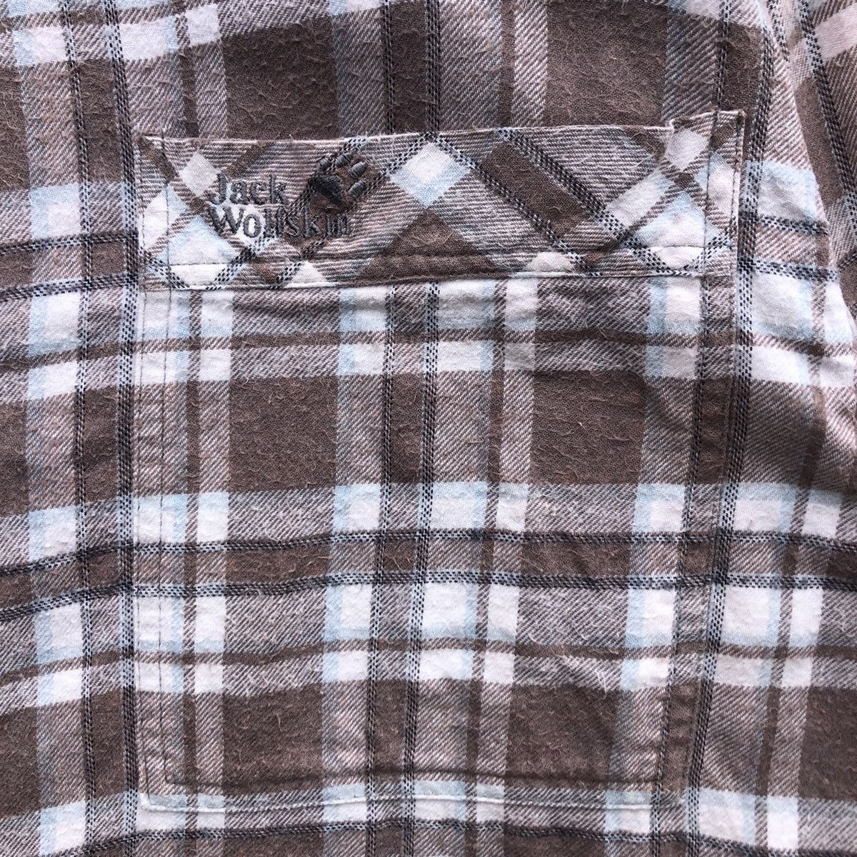 Jack Wolfskin 🔥Accept Binding Offer🔥 Jack Wolfskin Flannel Jacket Size US L / EU 52-54 / 3 - 5 Thumbnail