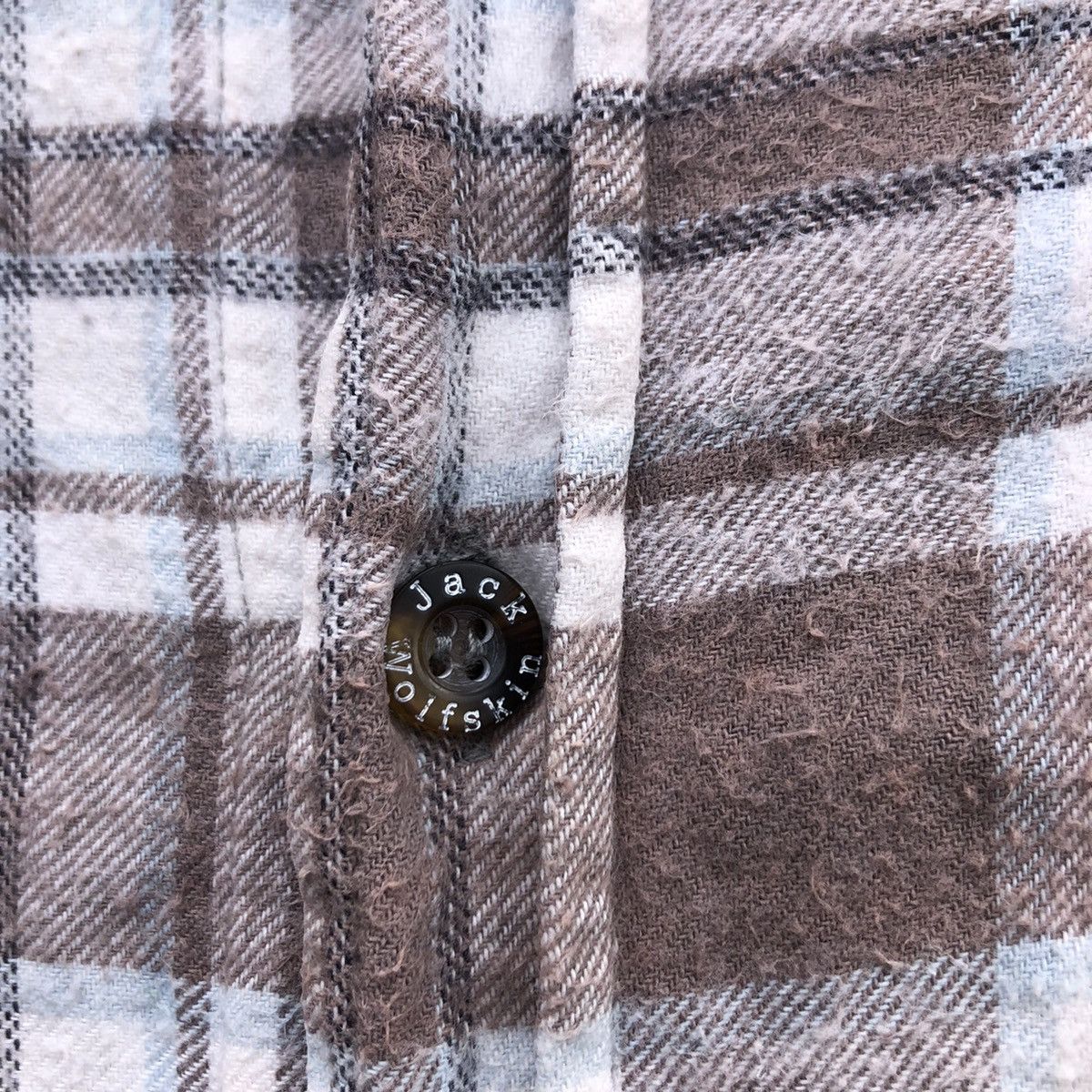 Jack Wolfskin 🔥Accept Binding Offer🔥 Jack Wolfskin Flannel Jacket Size US L / EU 52-54 / 3 - 6 Thumbnail