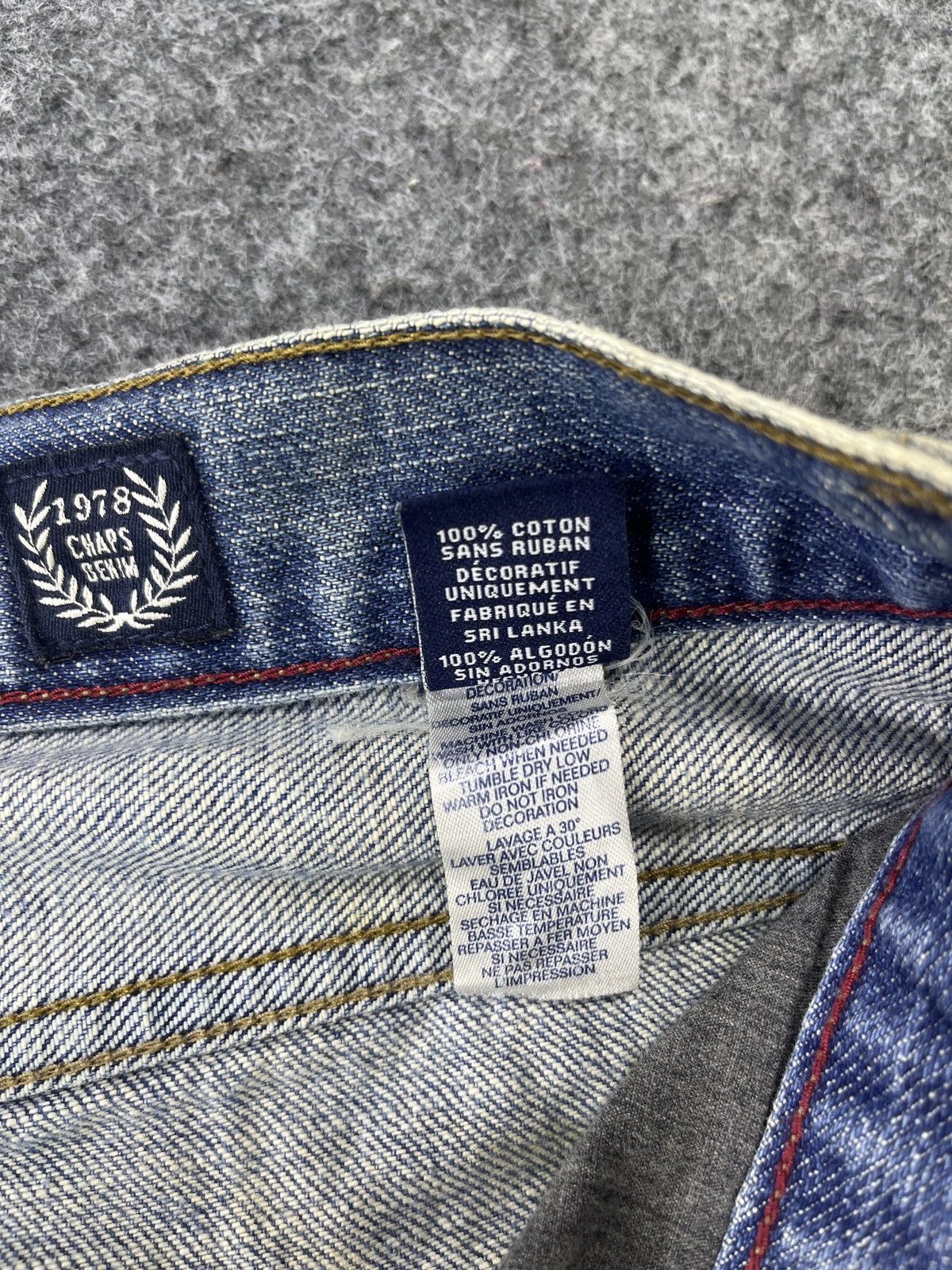Chaps Vintage Chaps Straight Fit Jeans - J780 Size US 38 / EU 54 - 9 Thumbnail