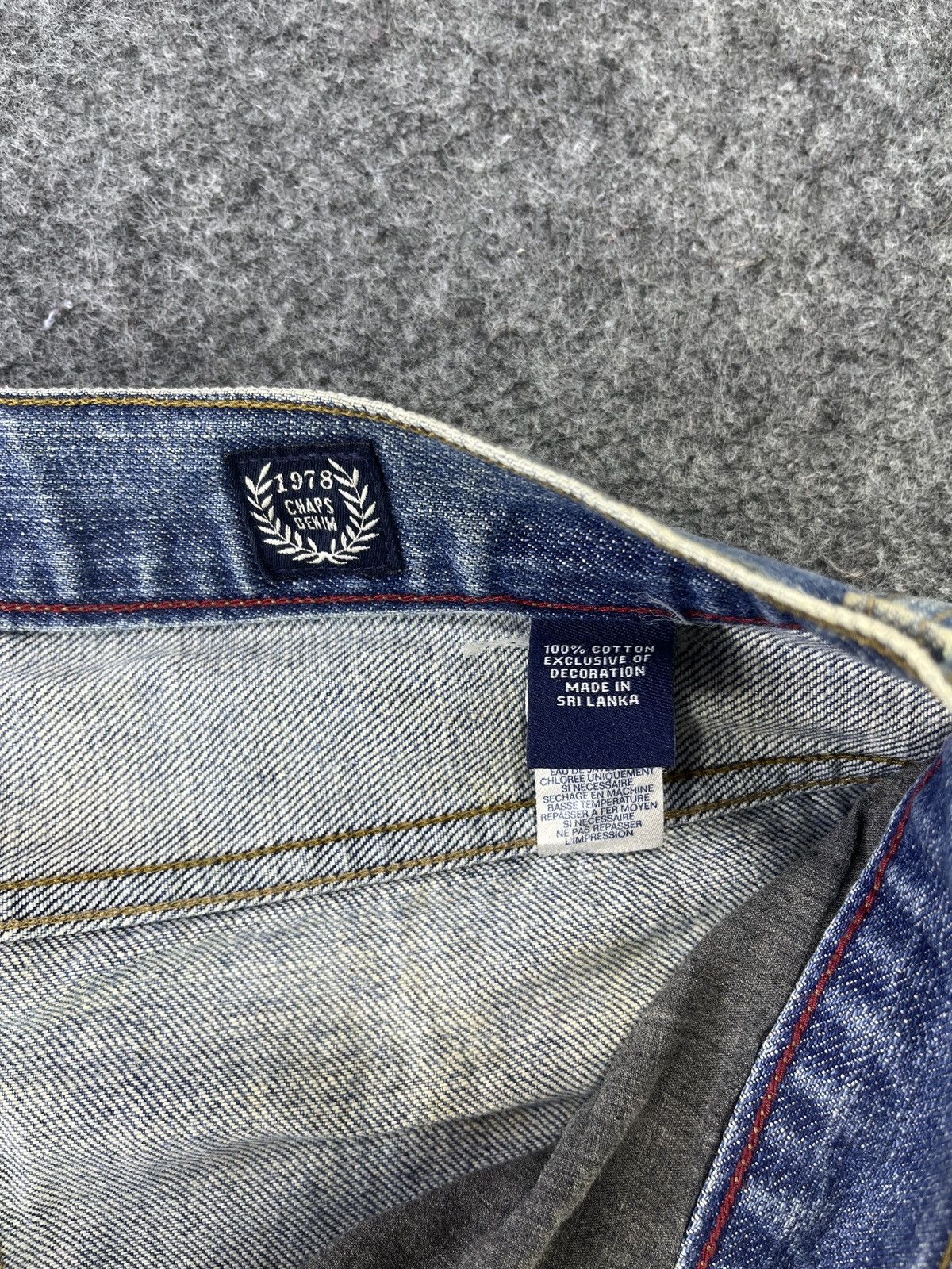 Chaps Vintage Chaps Straight Fit Jeans - J780 Size US 38 / EU 54 - 7 Thumbnail