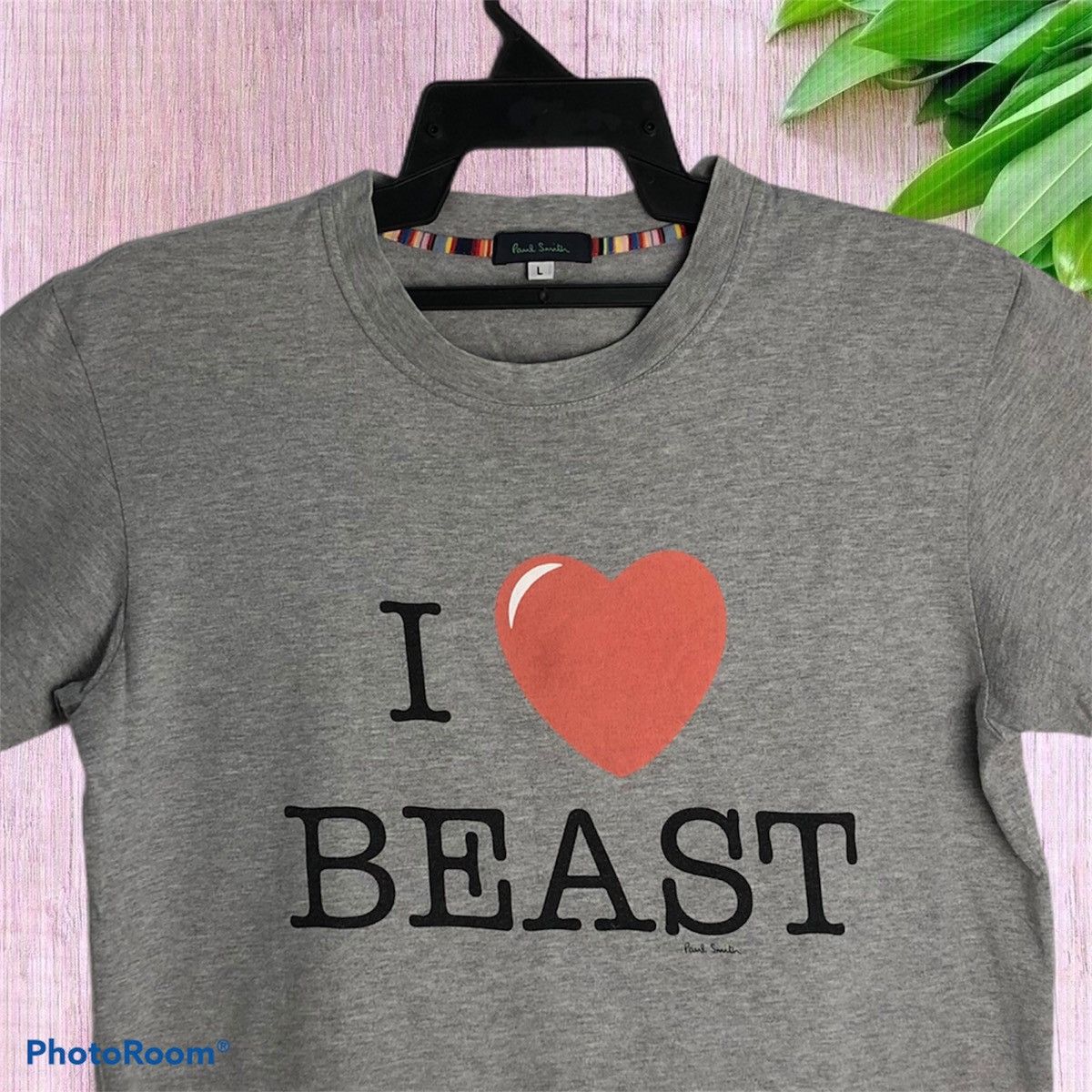 Paul Smith Paul Smith I Love beast Tshirt Size US L / EU 52-54 / 3 - 4 Thumbnail