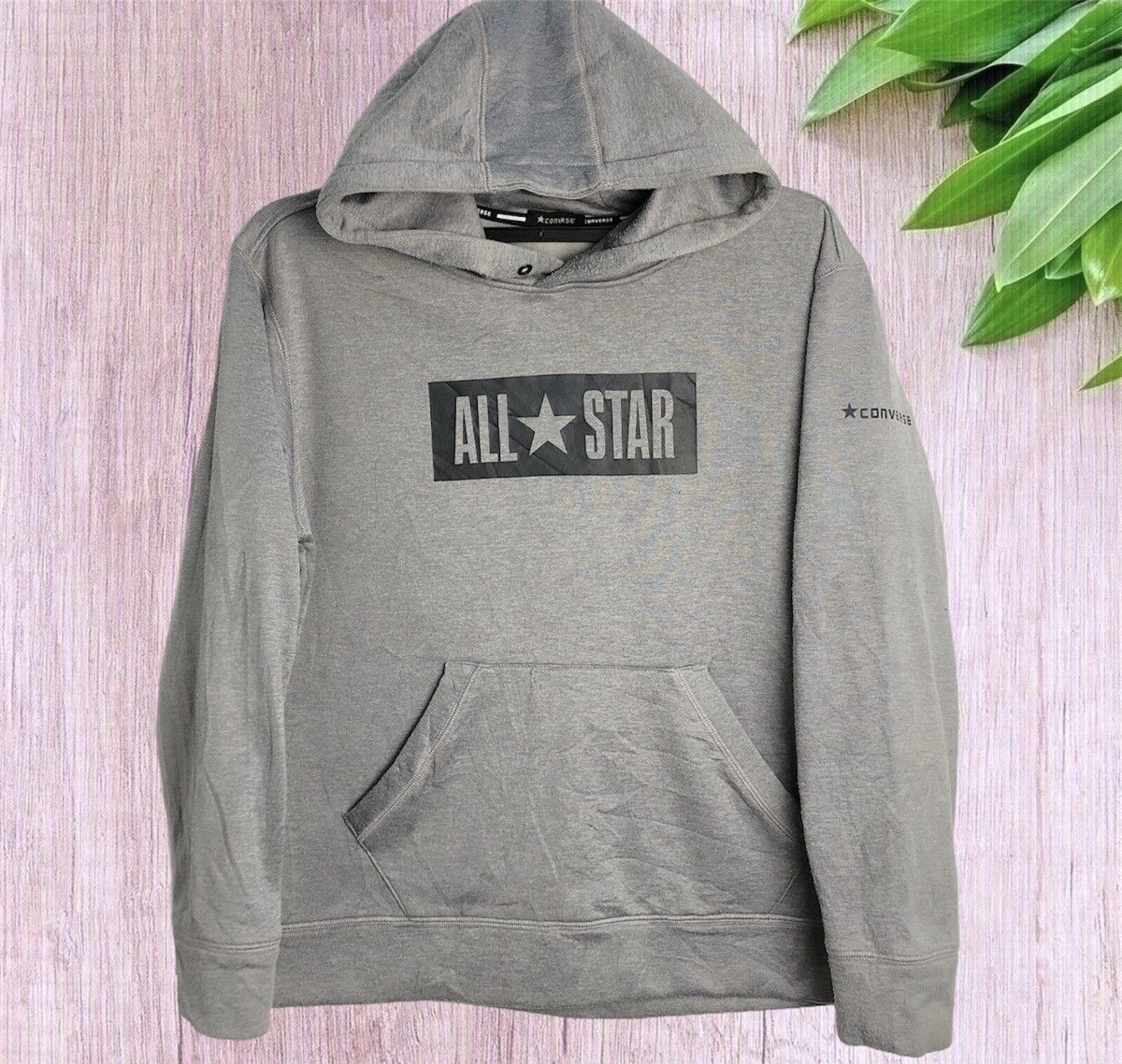 Converse Converse all star hoodie box logo Size US M / EU 48-50 / 2 - 4 Thumbnail