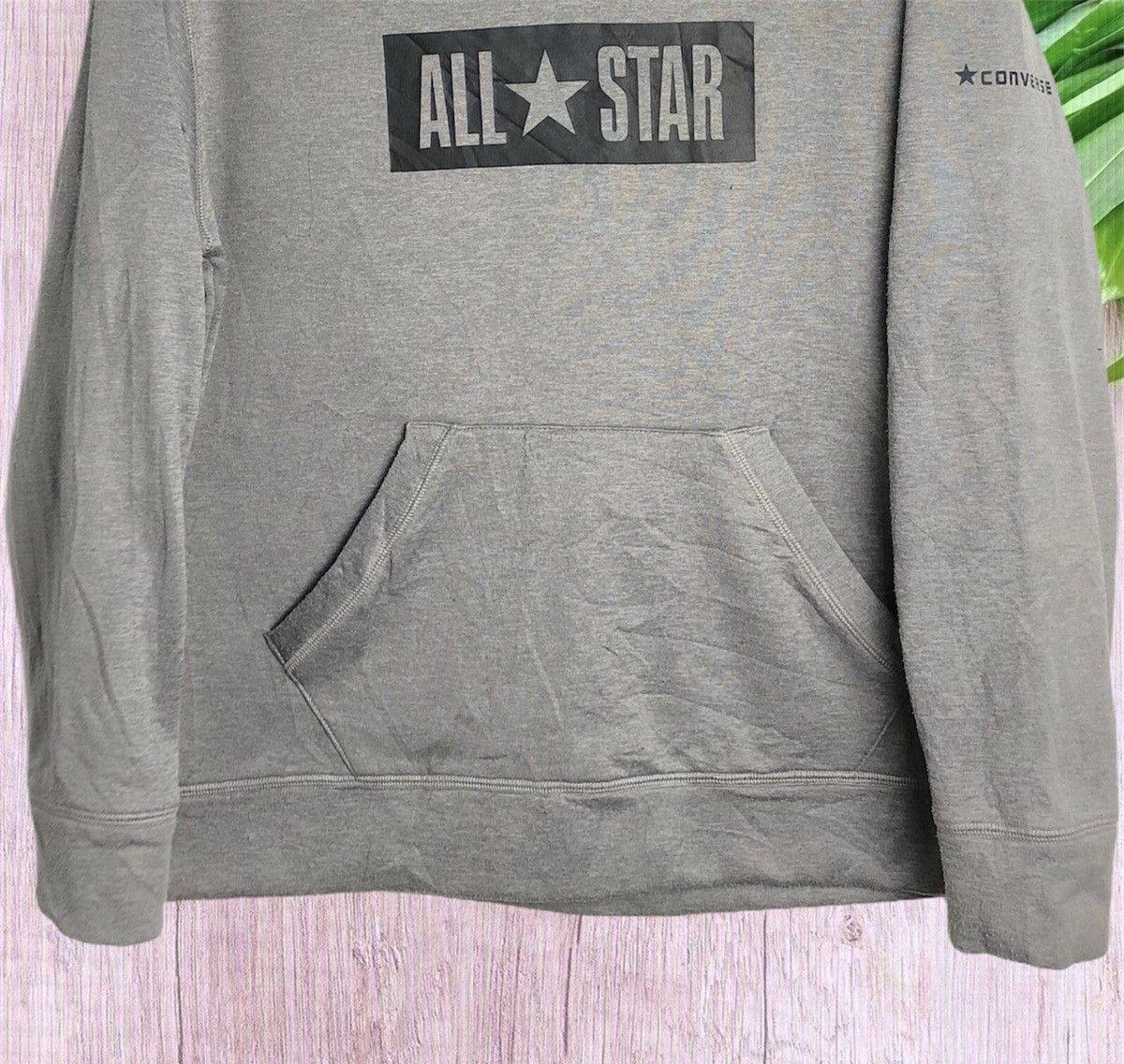 Converse Converse all star hoodie box logo Size US M / EU 48-50 / 2 - 3 Thumbnail