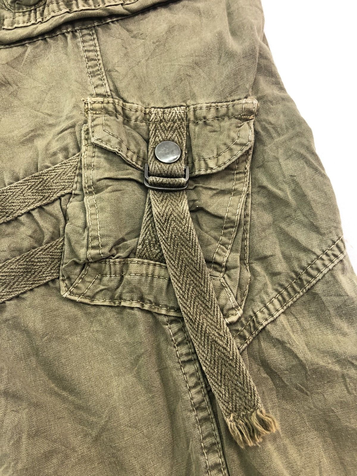 Japanese Brand Japanese Brand Junye Jeans Utility Multipocket Cargo Pants Size US 29 - 8 Thumbnail