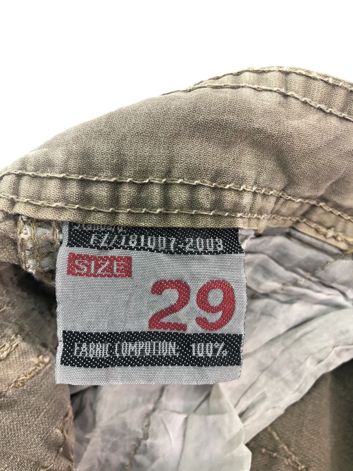Japanese Brand Japanese Brand Junye Jeans Utility Multipocket Cargo Pants Size US 29 - 16 Thumbnail
