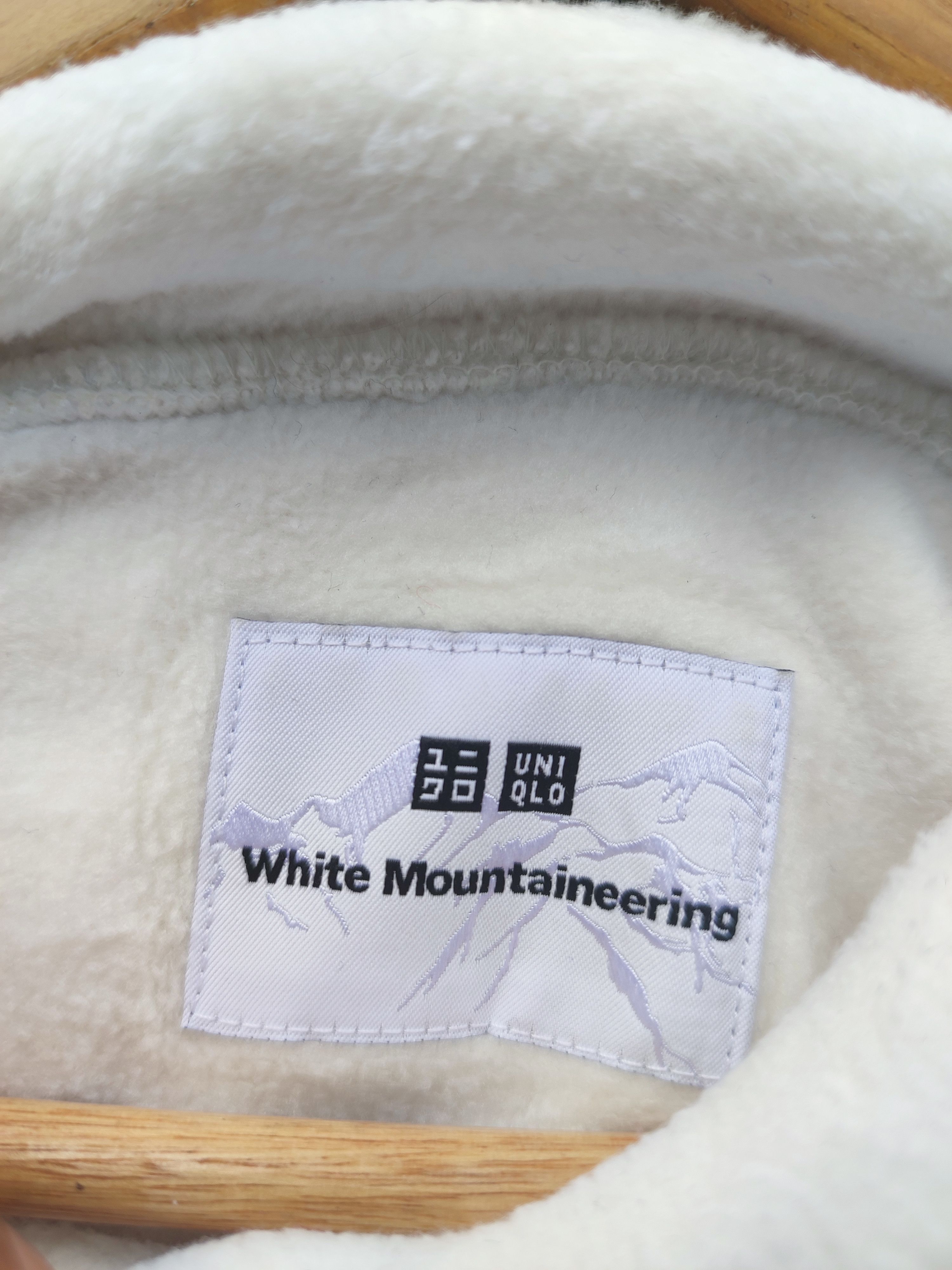 Uniqlo × White Mountaineering UNIQLO x White Mountaineering Fleece Pullover – Off-White Size US M / EU 48-50 / 2 - 5 Thumbnail