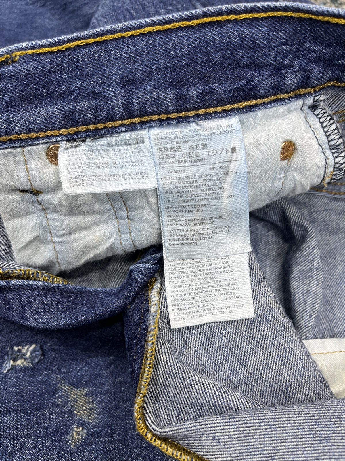Levi's Vintage Levis 501 Jeans - J196 Size US 36 / EU 52 - 7 Thumbnail