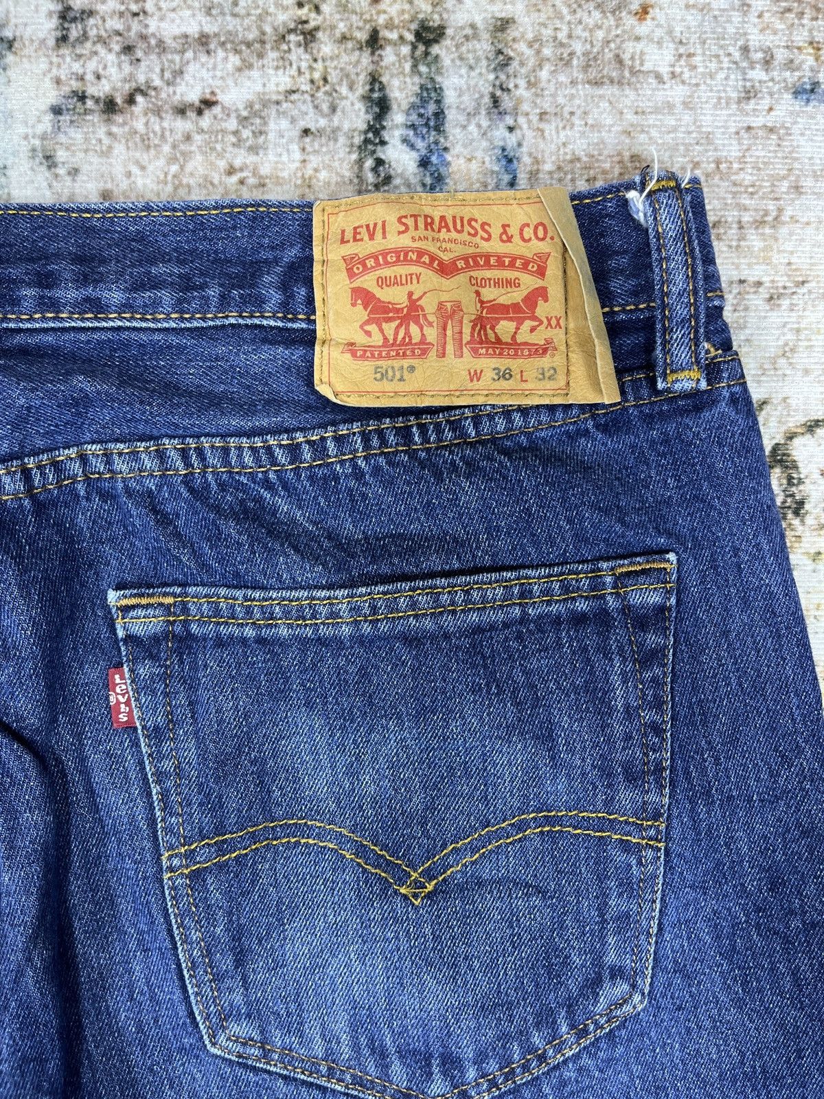 Levi's Vintage Levis 501 Jeans - J196 Size US 36 / EU 52 - 12 Thumbnail