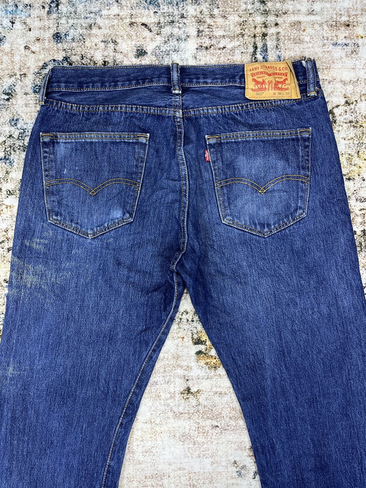 Levi's Vintage Levis 501 Jeans - J196 Size US 36 / EU 52 - 4 Thumbnail