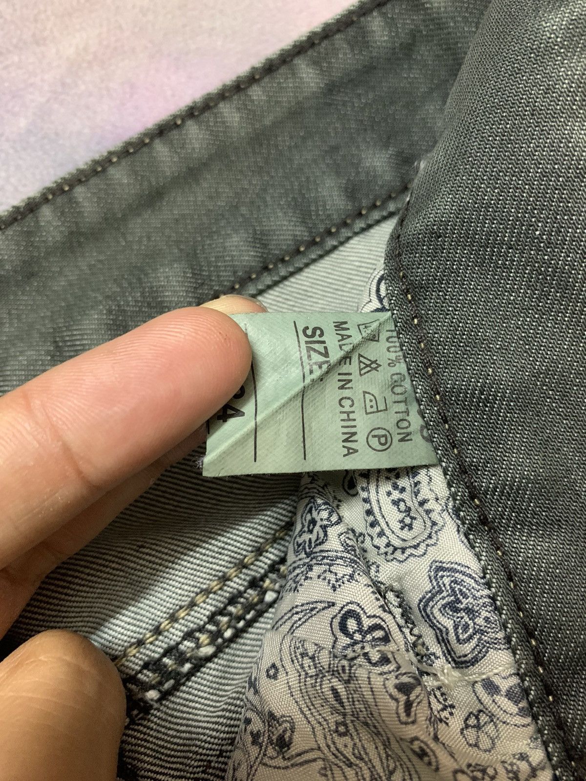 Hysteric Glamour Japanese Brand WX NIU Washed Denim Cargo Pokcet Skinny Size US 32 / EU 48 - 7 Thumbnail