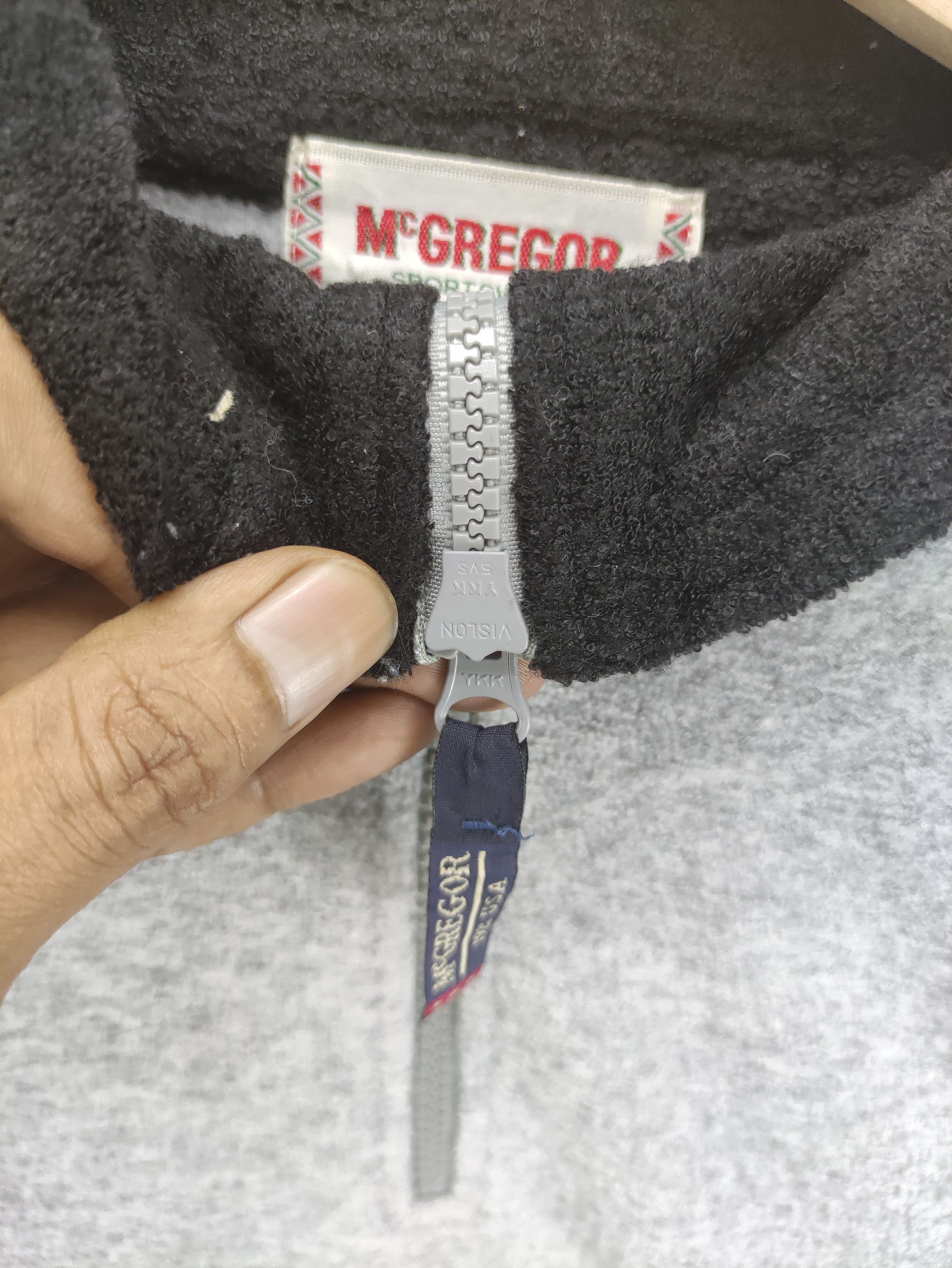 McGregor Vintage McGregor Embroidered Logo Sweater Half Zip Fleece Size US L / EU 52-54 / 3 - 4 Thumbnail