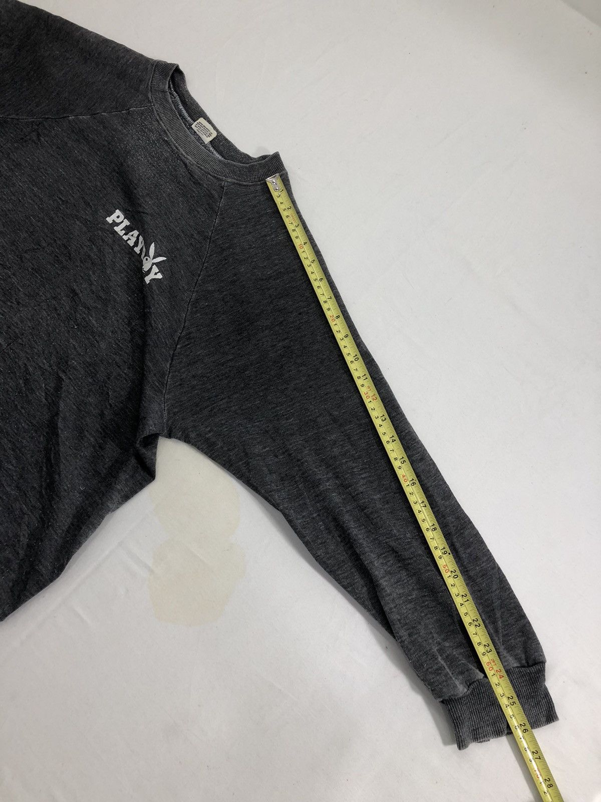 Playboy × Vintage Vintage Playboy faded thrashed pull over sweater Size US L / EU 52-54 / 3 - 6 Thumbnail
