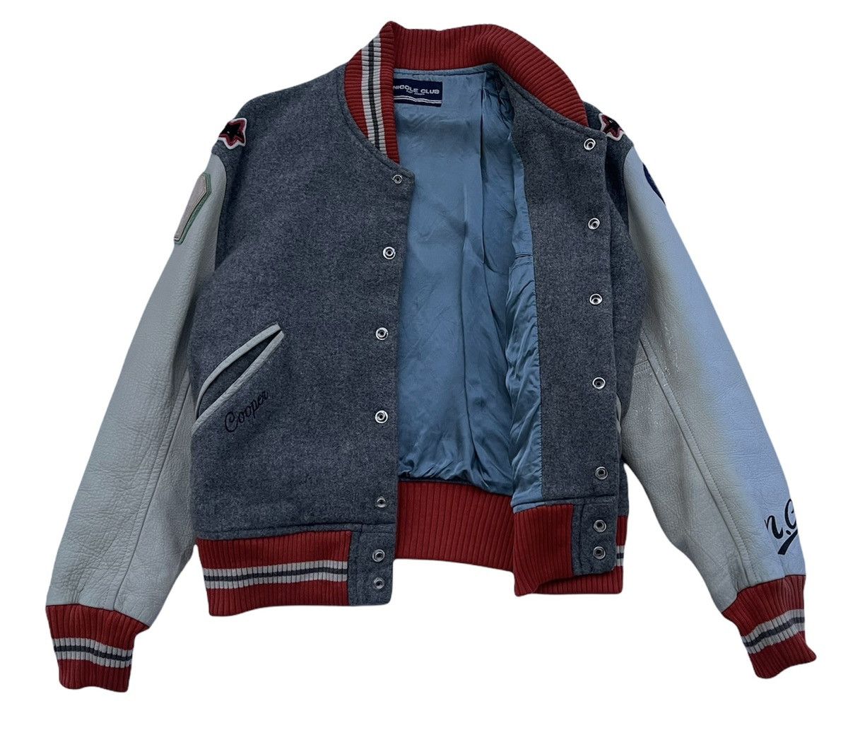 Nicole Club Vintage Nicole Club Big Logo Varsity Jacket Size US M / EU 48-50 / 2 - 8 Thumbnail