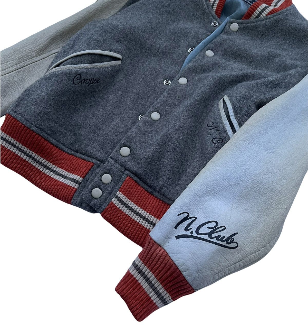 Nicole Club Vintage Nicole Club Big Logo Varsity Jacket Size US M / EU 48-50 / 2 - 9 Thumbnail
