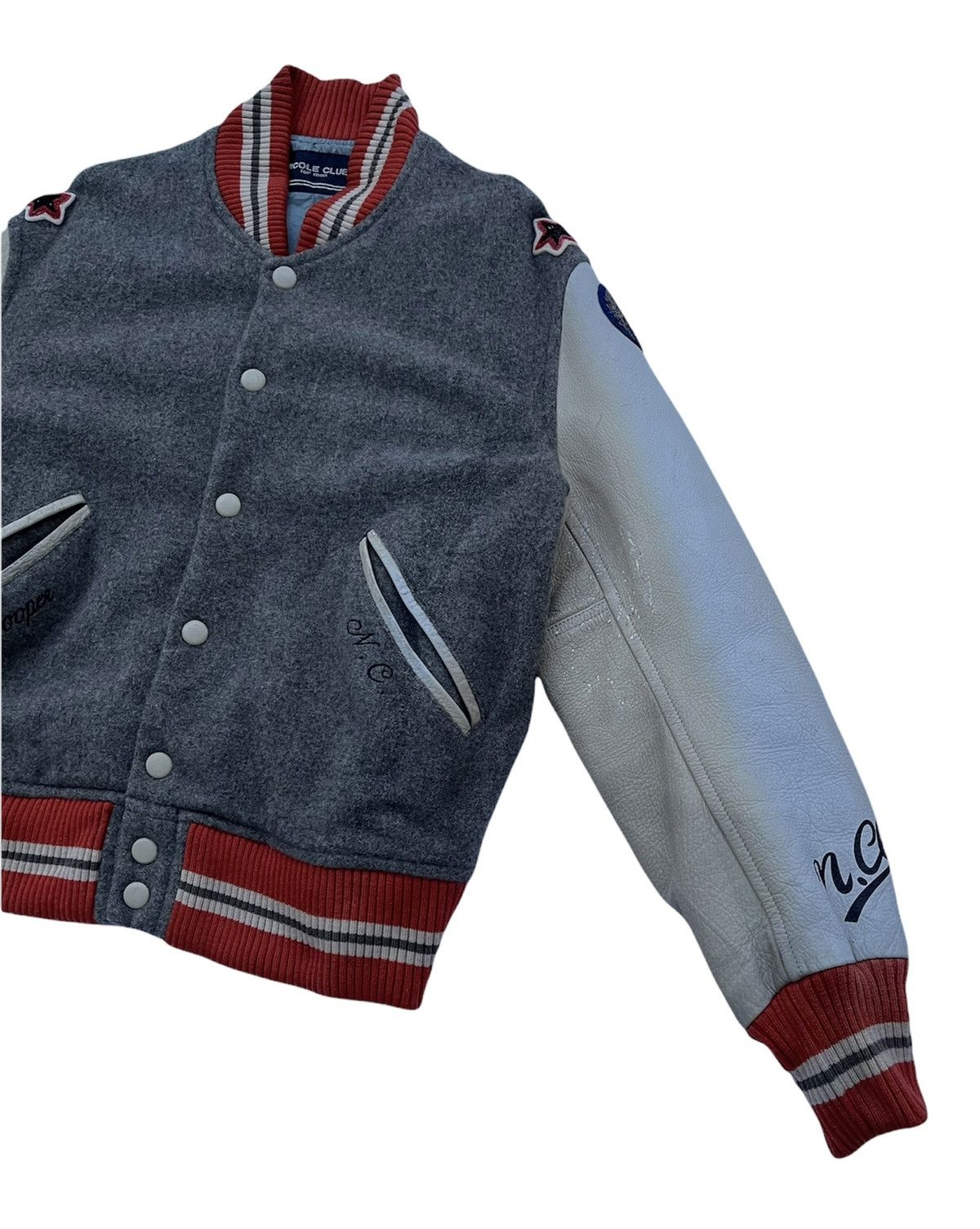 Nicole Club Vintage Nicole Club Big Logo Varsity Jacket Size US M / EU 48-50 / 2 - 7 Thumbnail