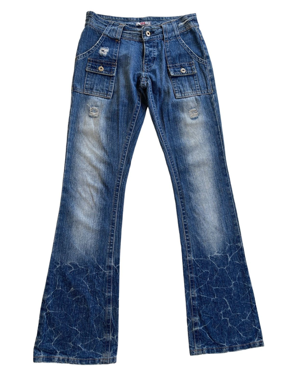 Japanese Brand Japanese Bushpants Flared Denim Size 30" / US 8 / IT 44 - 5 Thumbnail