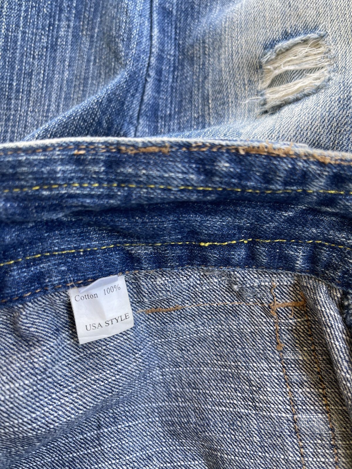 Japanese Brand Japanese Bushpants Flared Denim Size 30" / US 8 / IT 44 - 10 Thumbnail