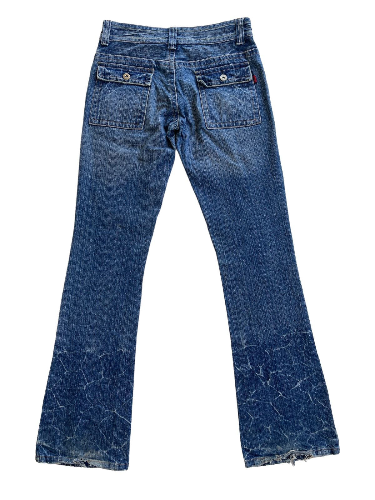 Japanese Brand Japanese Bushpants Flared Denim Size 30" / US 8 / IT 44 - 2 Thumbnail
