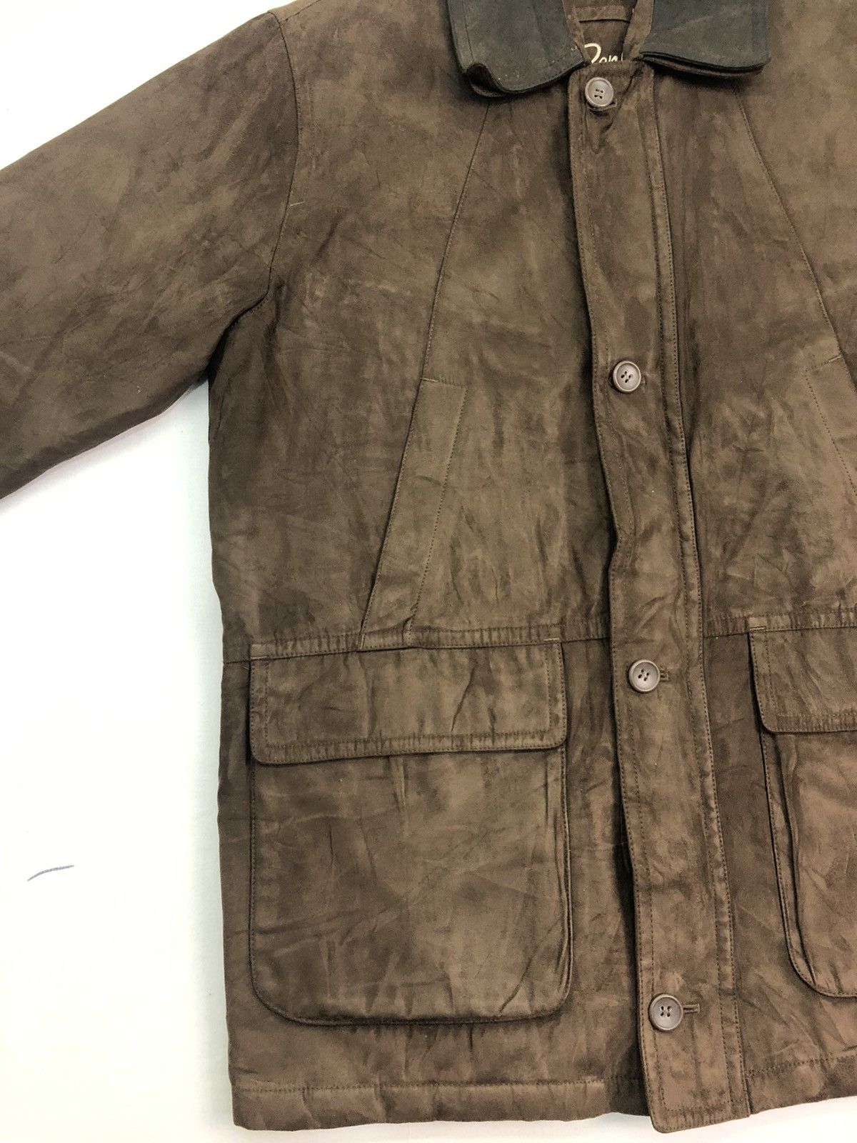 DuPont × Les Hommes Benny Les Homme suede Leather Jacket Size US XL / EU 56 / 4 - 3 Thumbnail